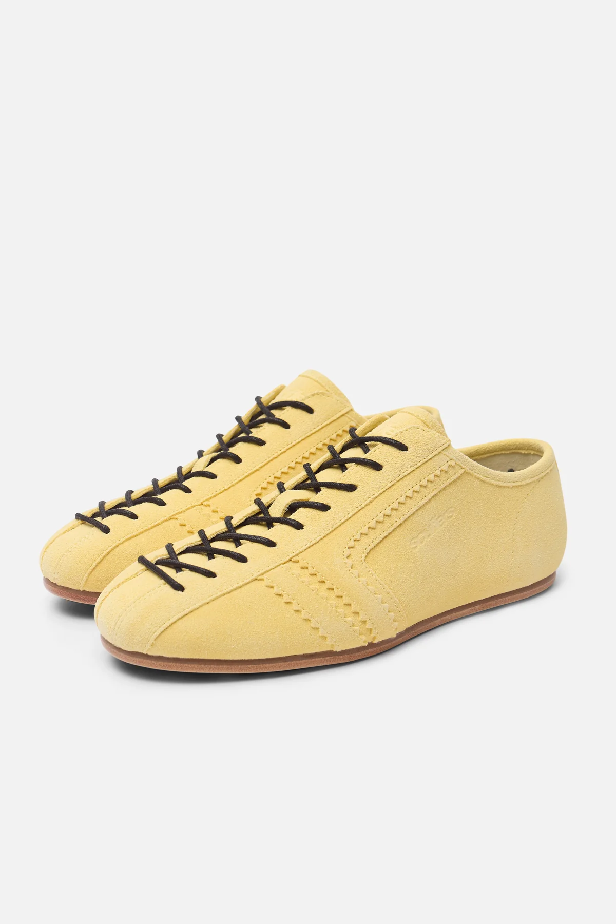 Iconic Suede Yellow Shoes - Image 6