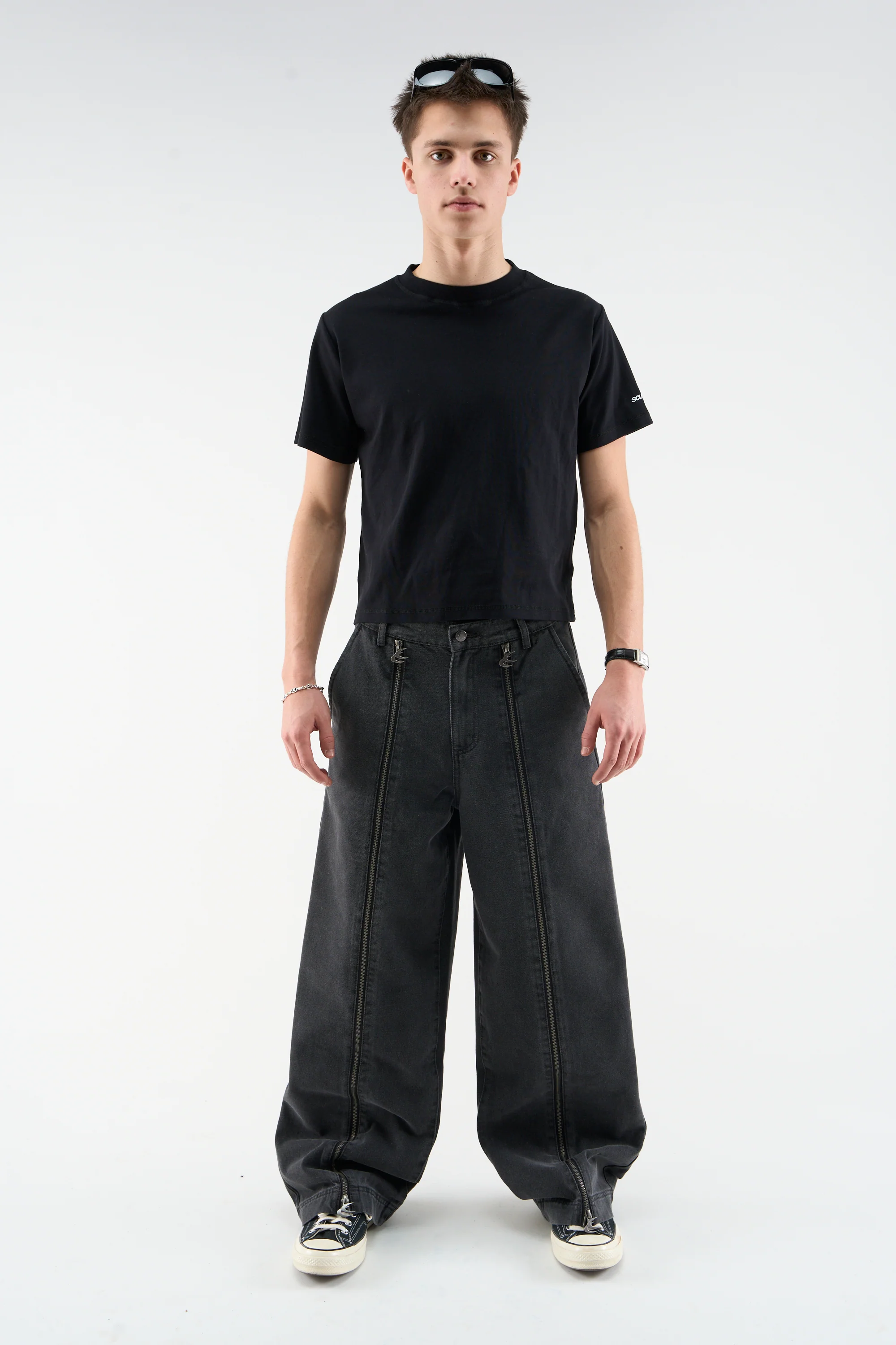 Interlock B&W Fitted T-Shirt Pack - Image 7