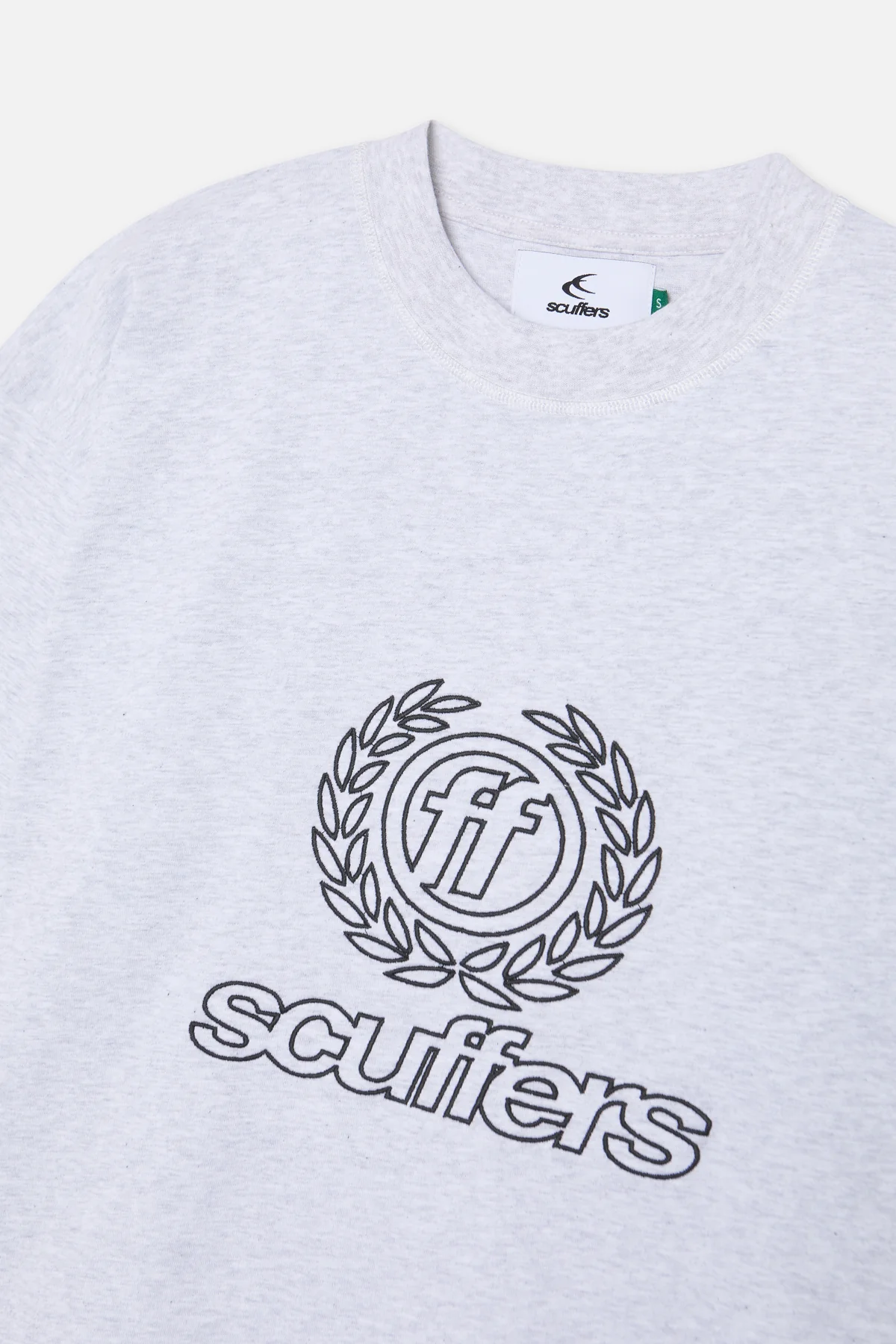 Jersey Grey Melange T-Shirt - Image 9