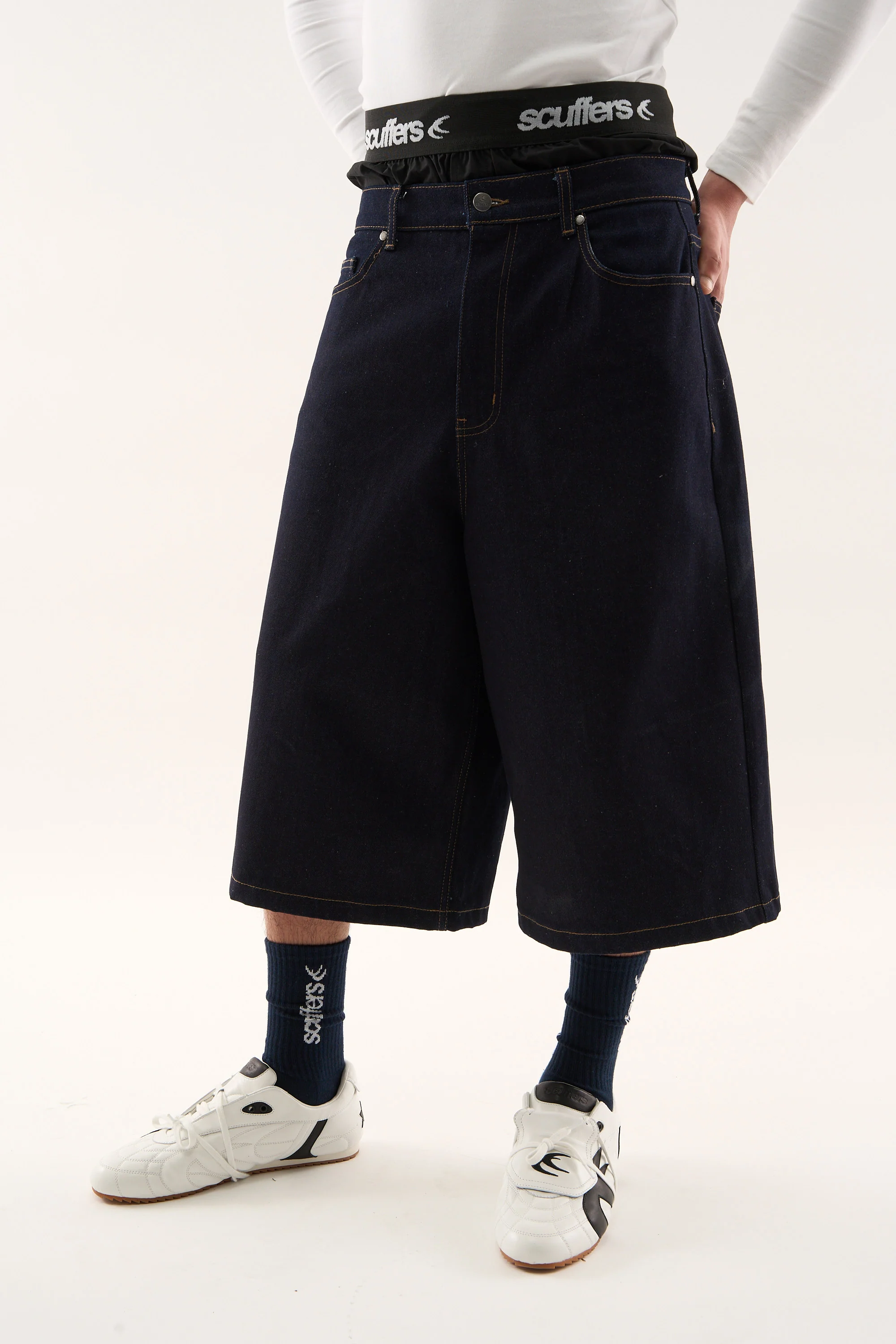 Jumbo Dark Blue Shorts - Image 6