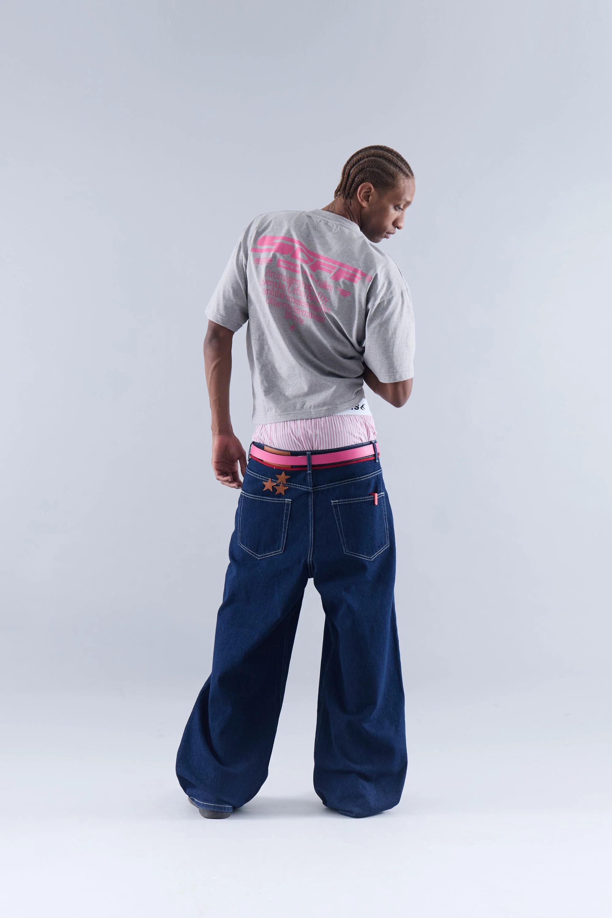 Jumbo Deep Blue Pants - Image 7