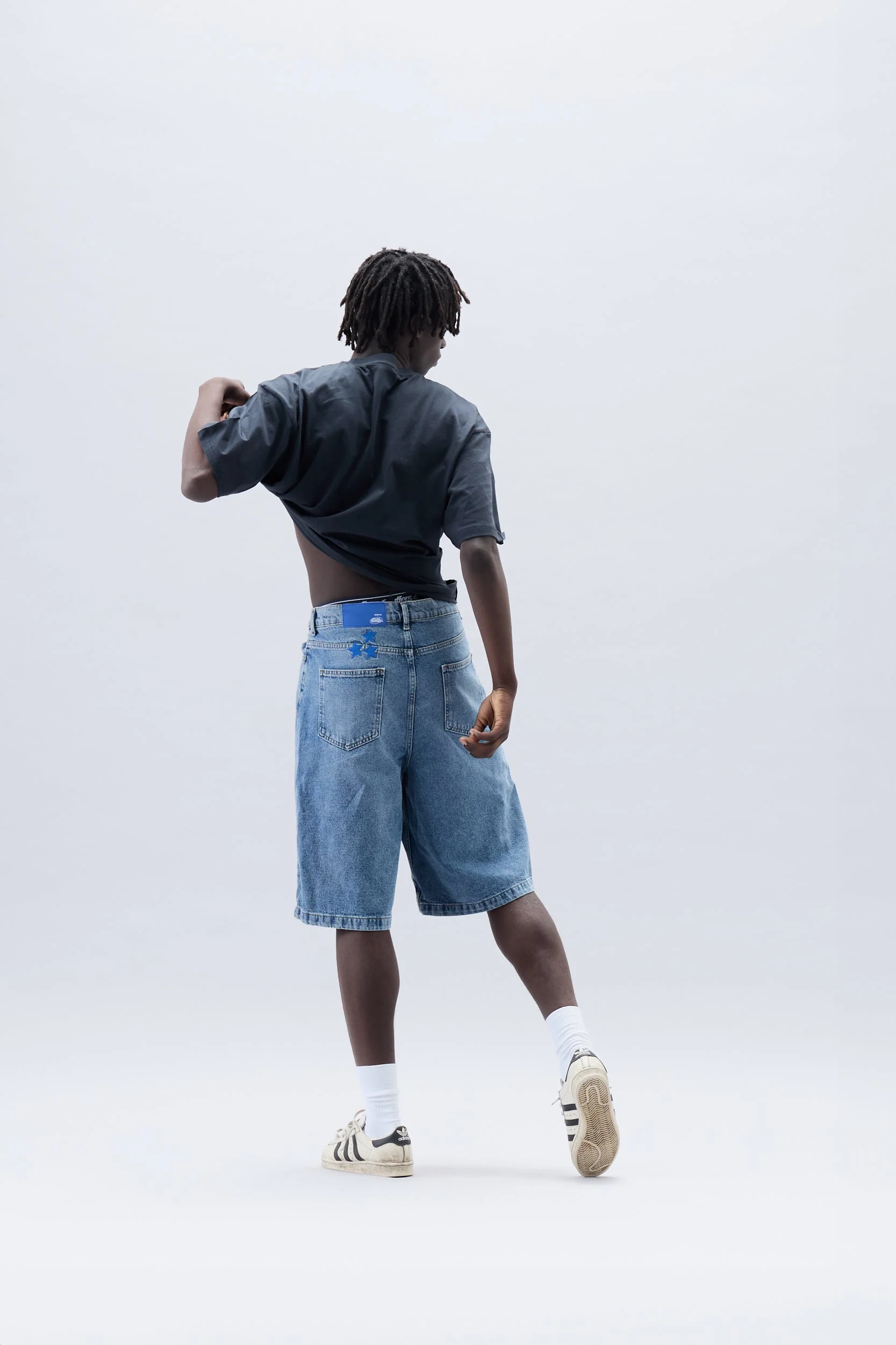 Jumbo Shorts Blue - Image 11