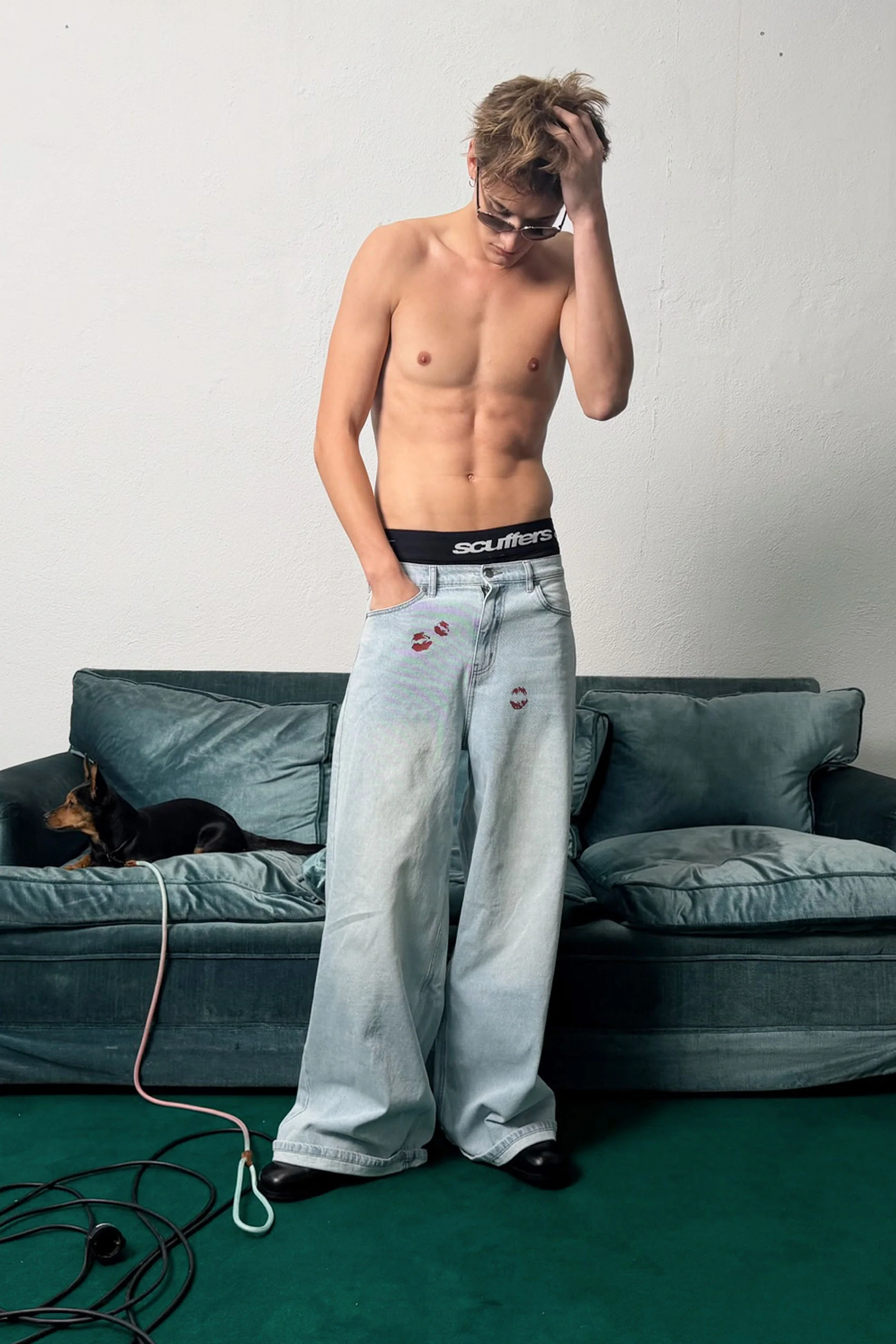 Kiss me Blue Pants - Image 6