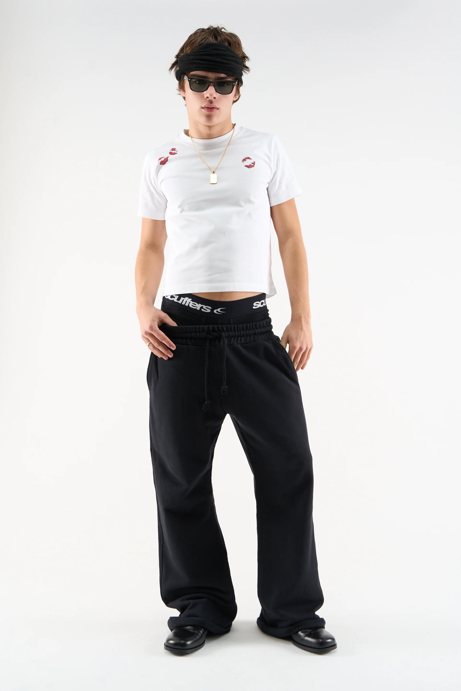 Kiss Me White T-Shirt - Image 7