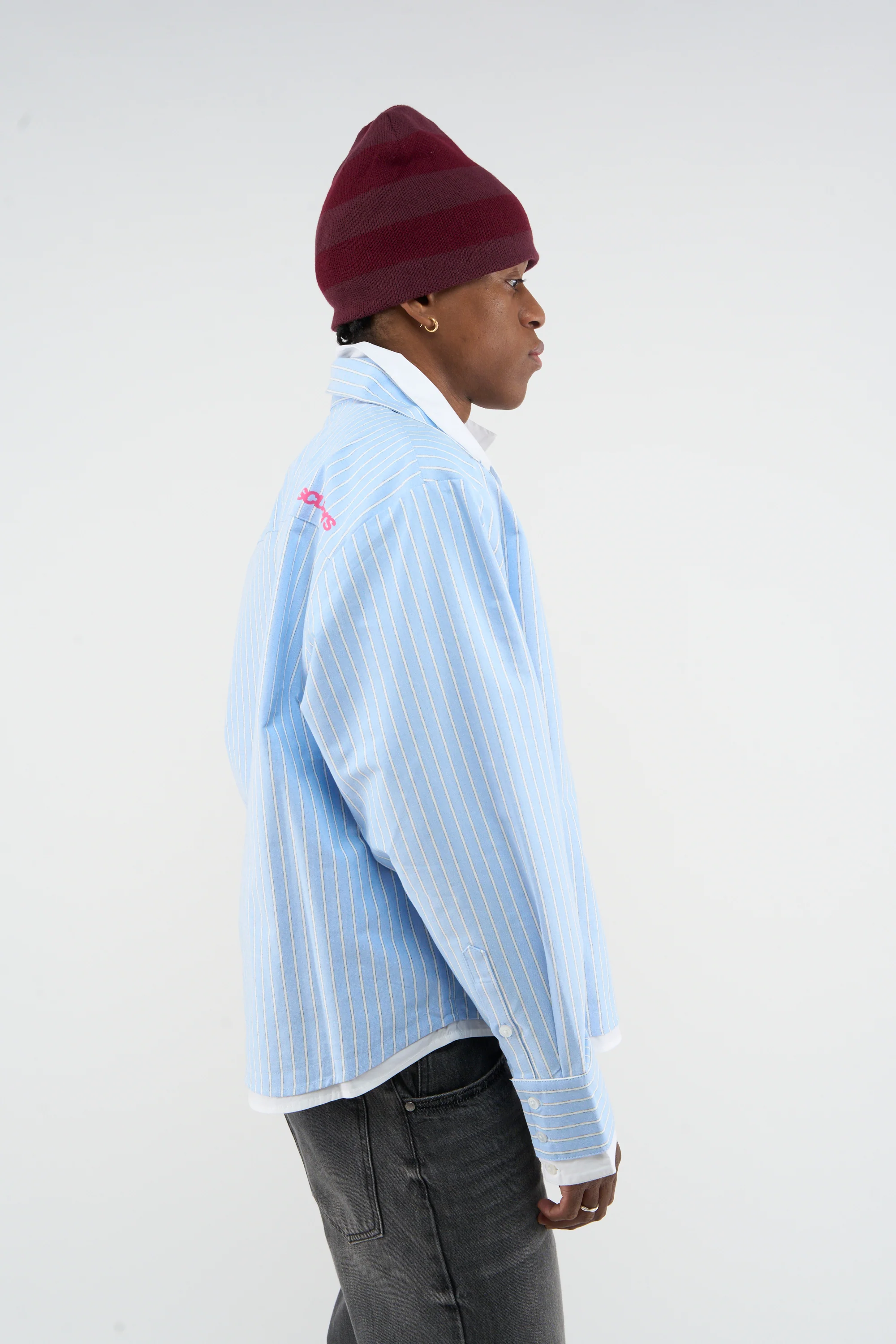 Korean Blue Shirt - Image 6