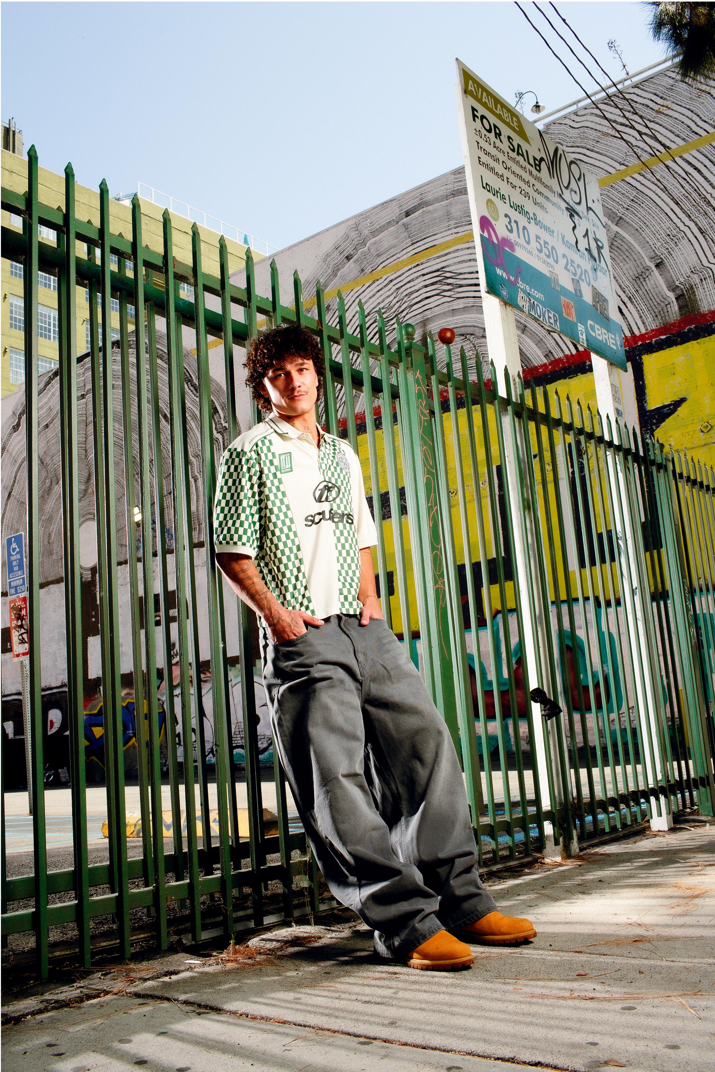 Lauda Green & Ecru T-shirt - Image 6