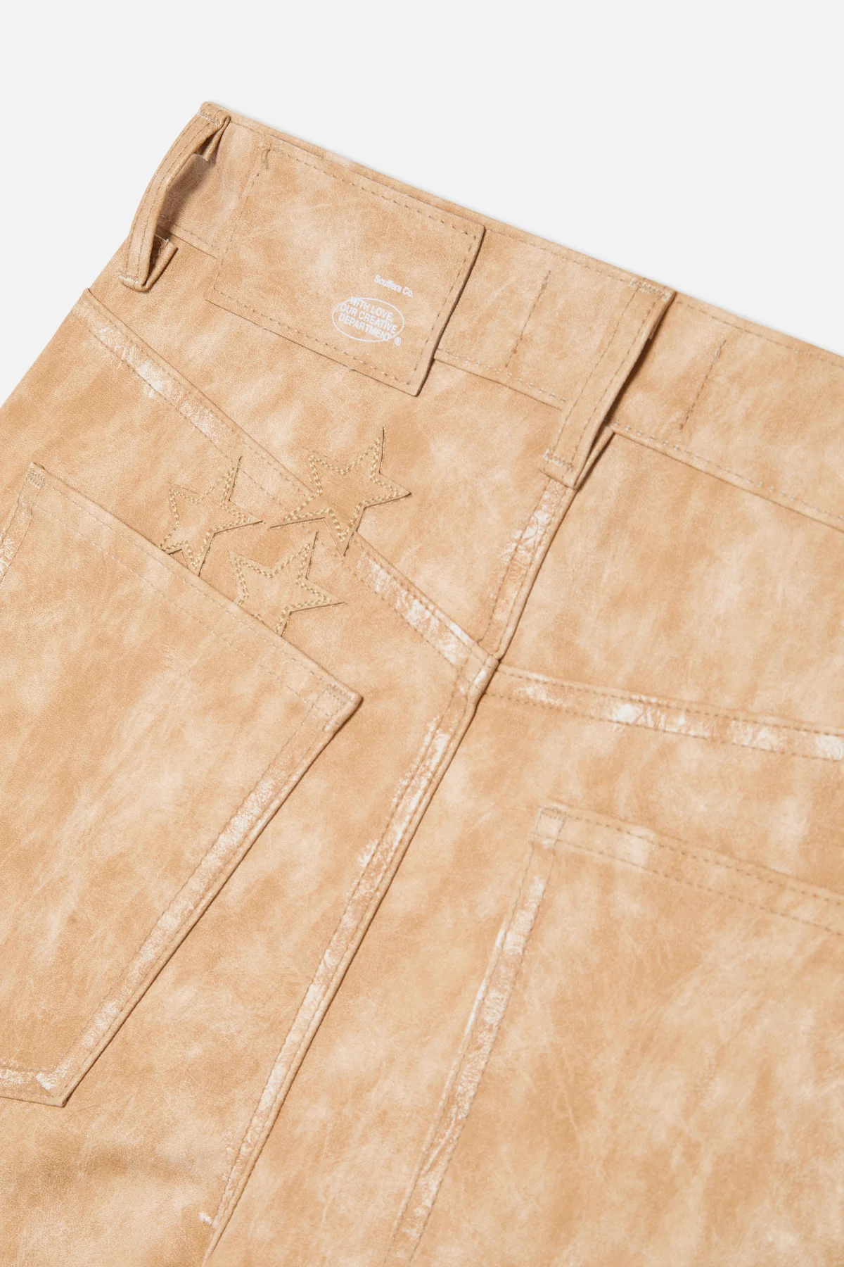 Leather Canela Jumbo Pants - Image 10