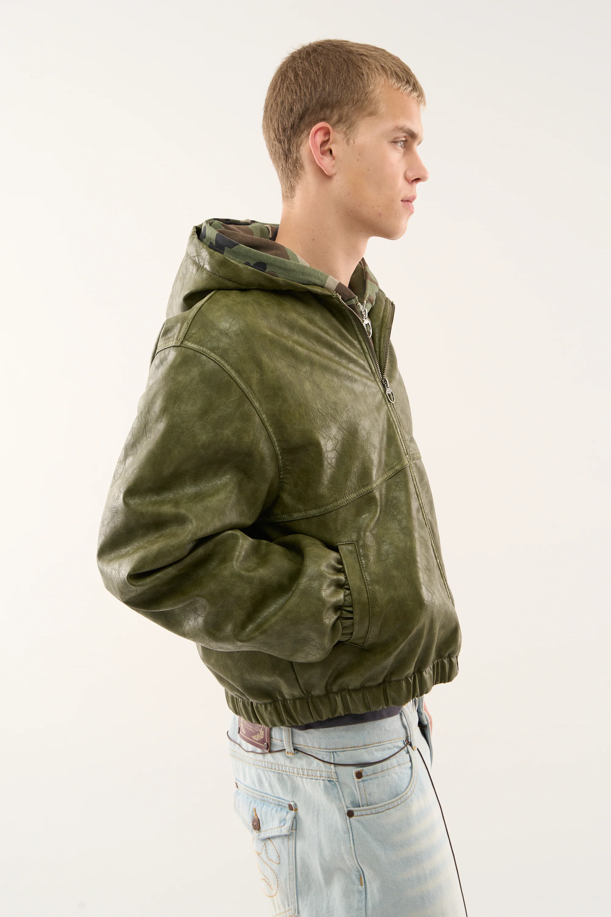 Green Work Jacket - Image 7