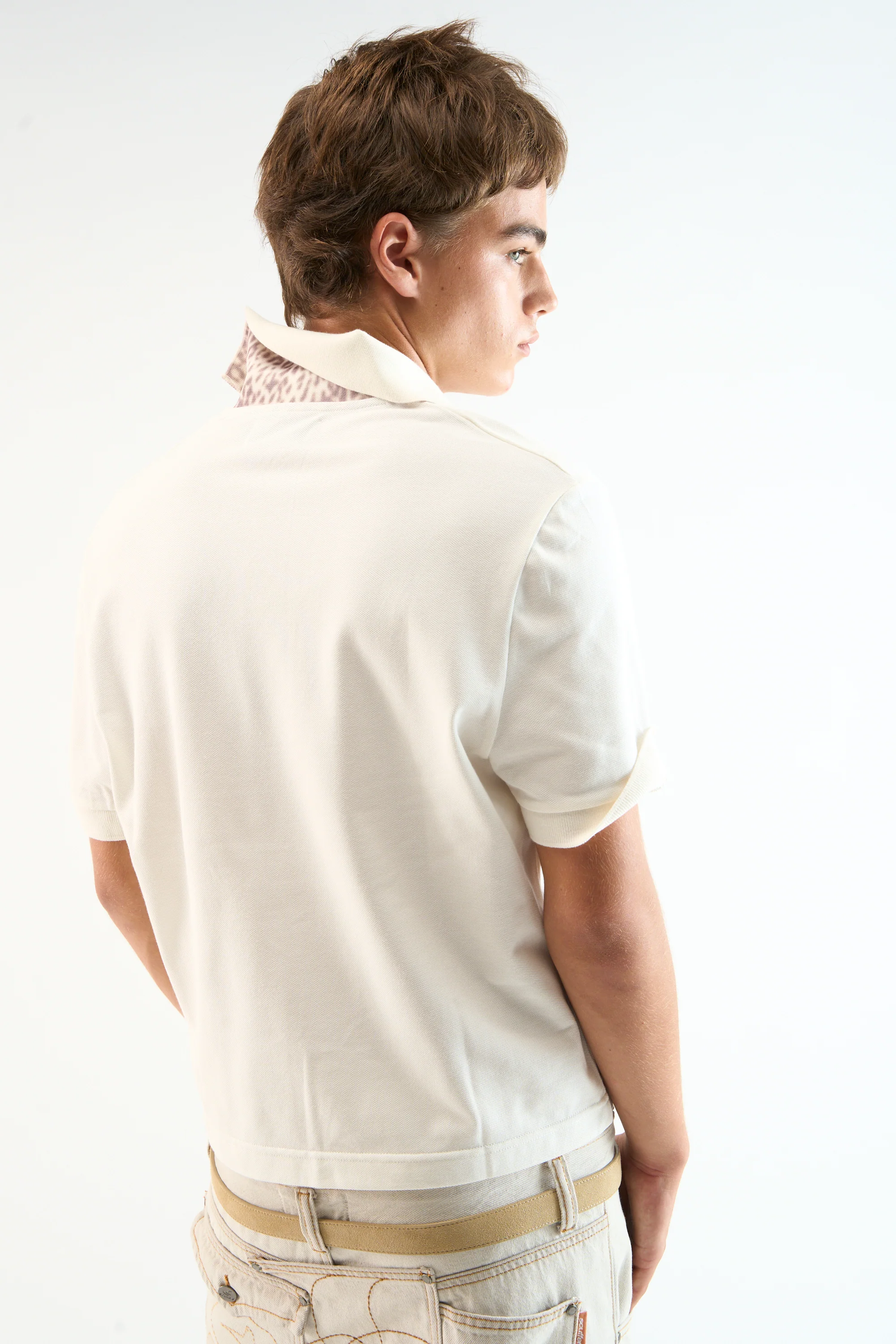 Leo Ecru Polo - Image 4