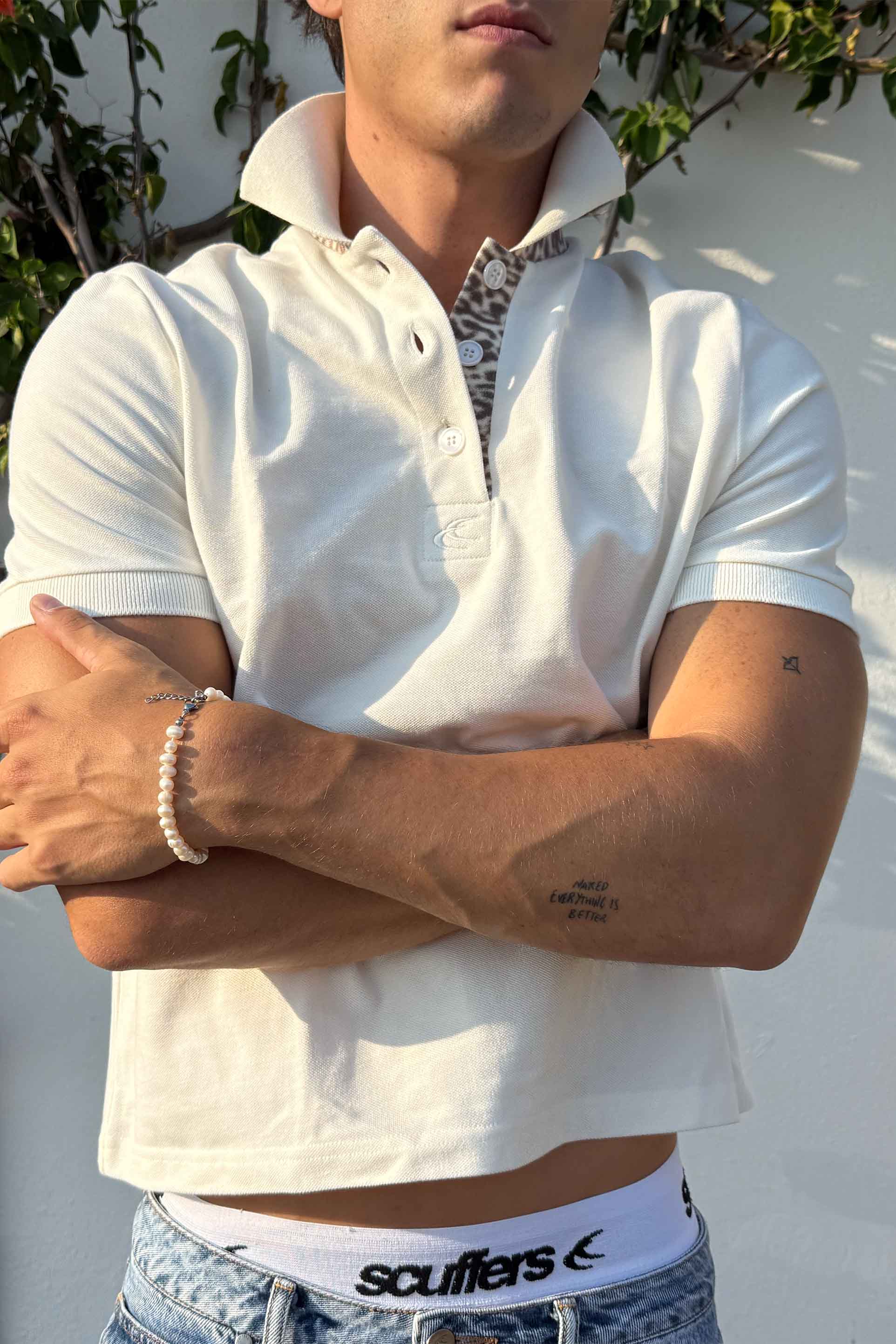 Leo Ecru Polo - Image 6