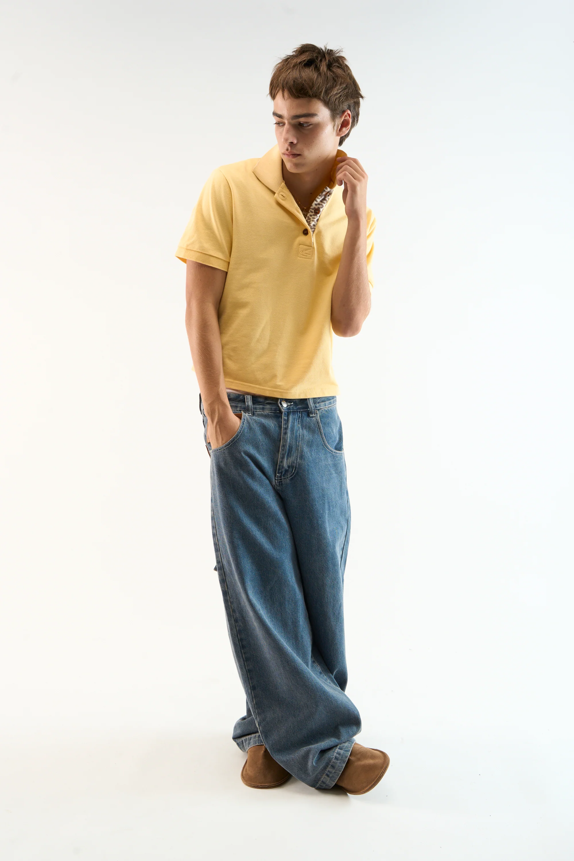 Leo Yellow Polo - Image 2