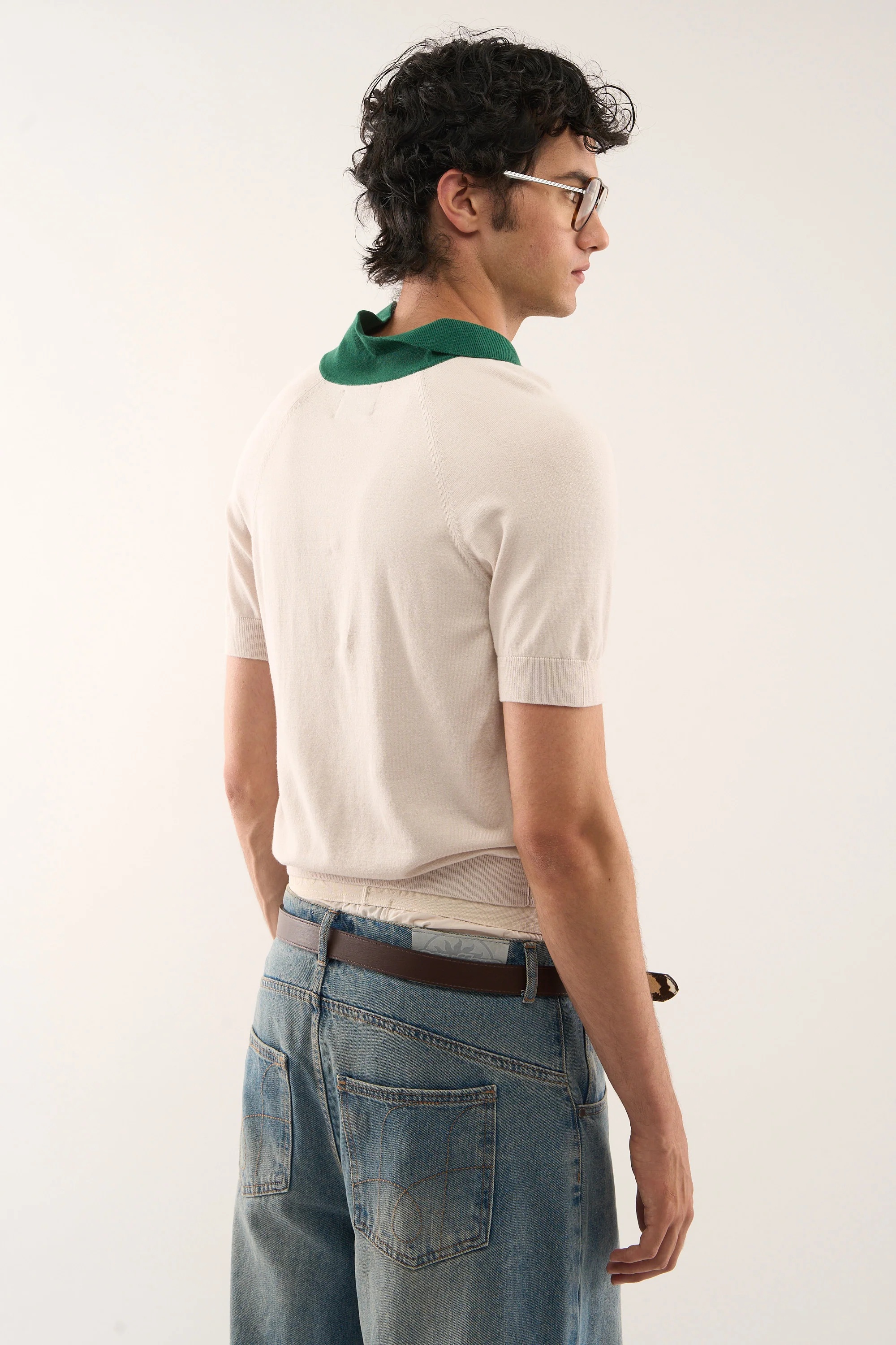 Line Ecru Polo - Image 4