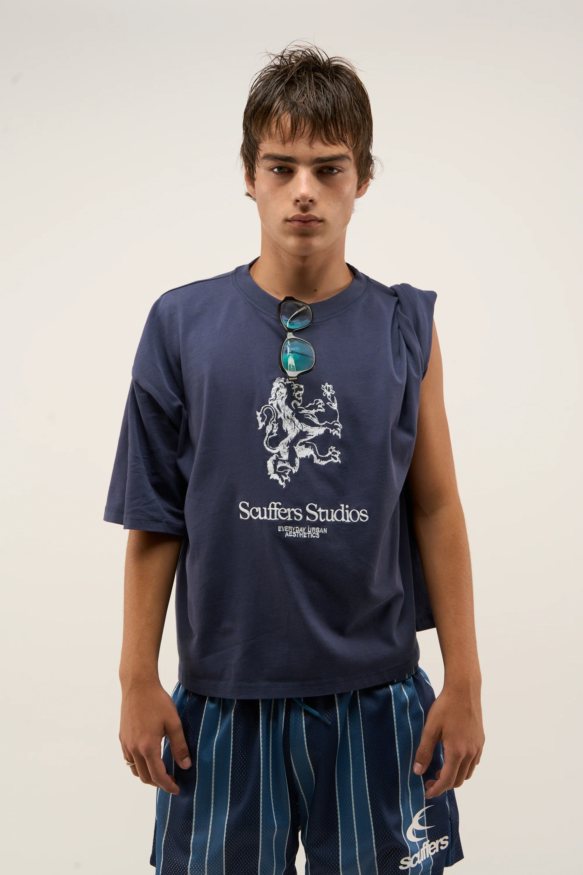 Lion Blue T-Shirt - Image 2