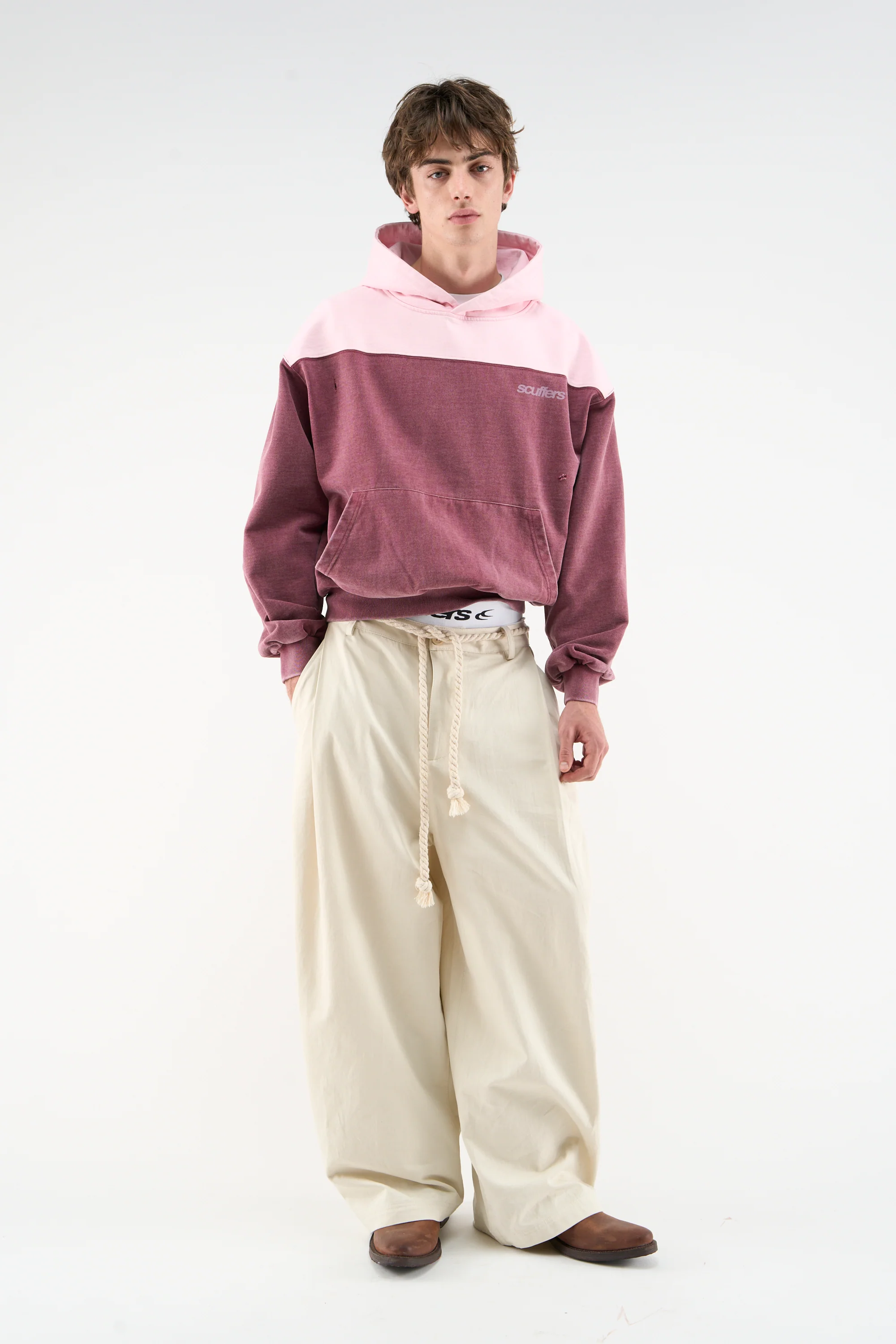 Lizzie Burgundy Hoodie - Image 2