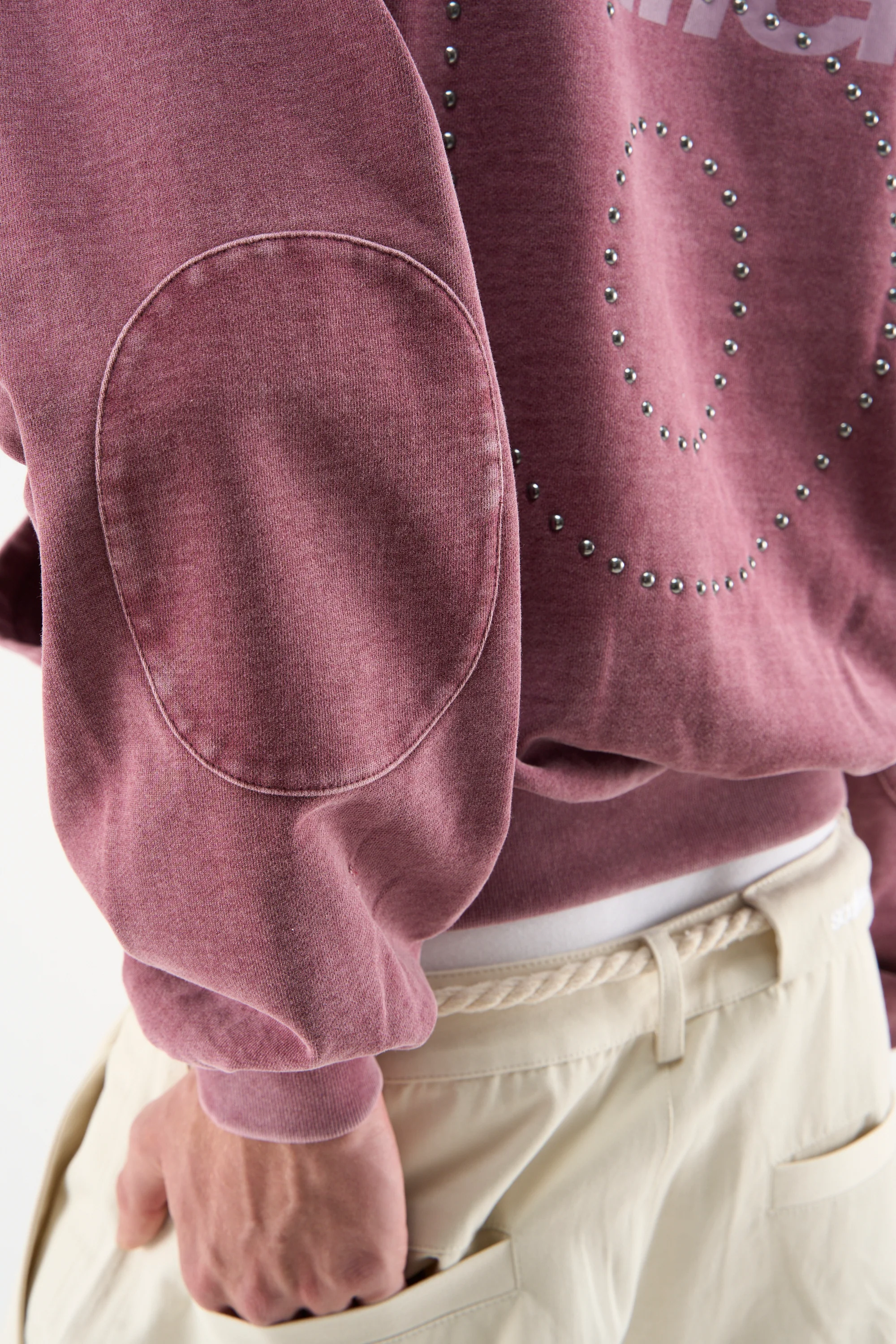 Lizzie Burgundy Hoodie - Image 4