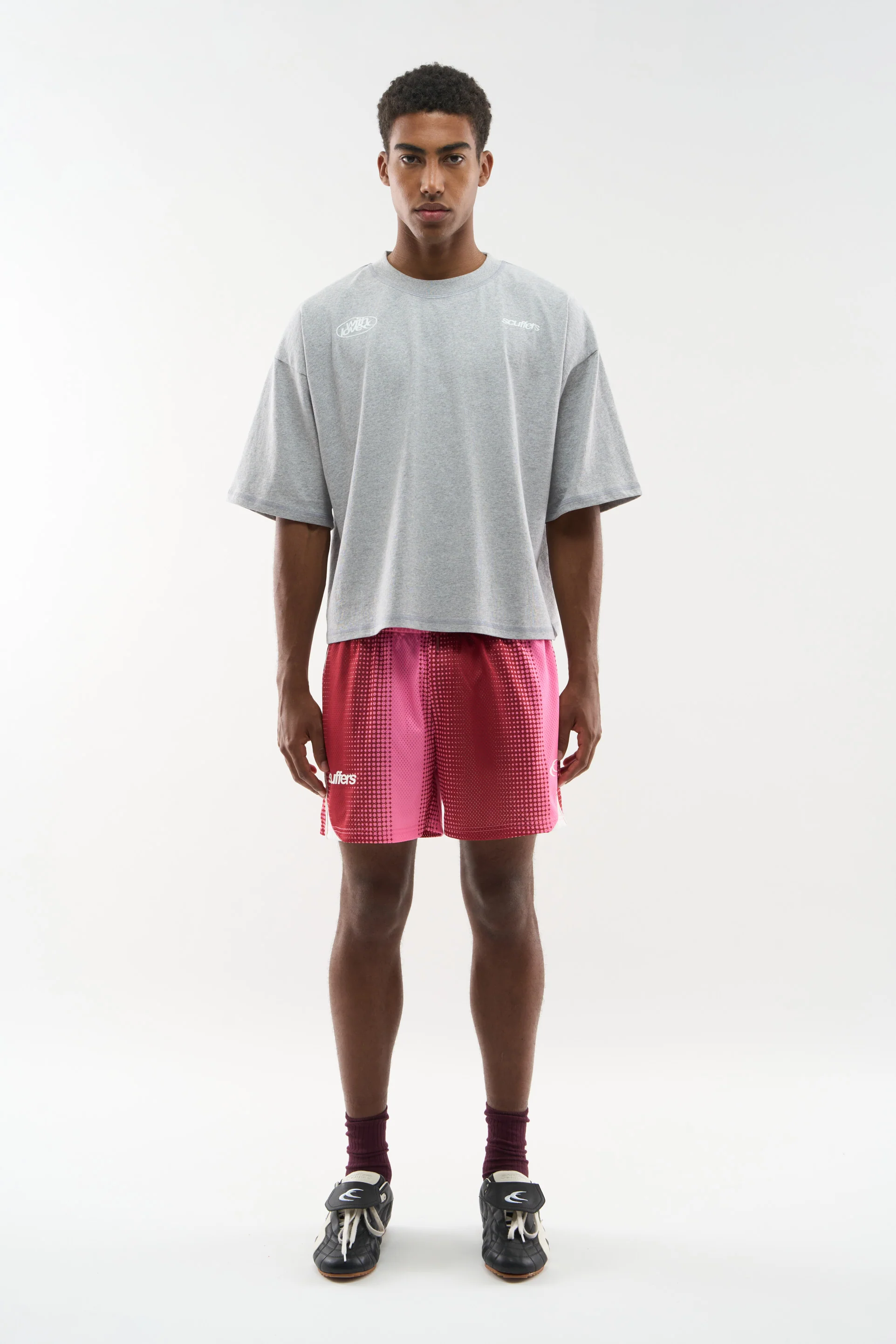 Loving Grey Melange T-Shirt - Image 2