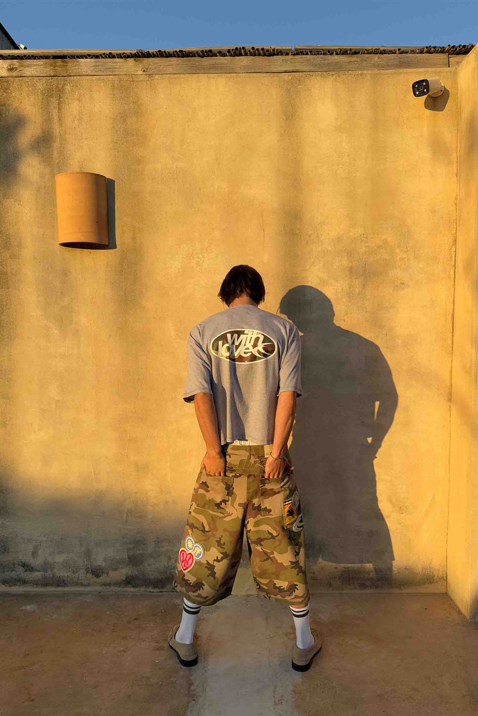 Loving Grey Melange T-Shirt - Image 6