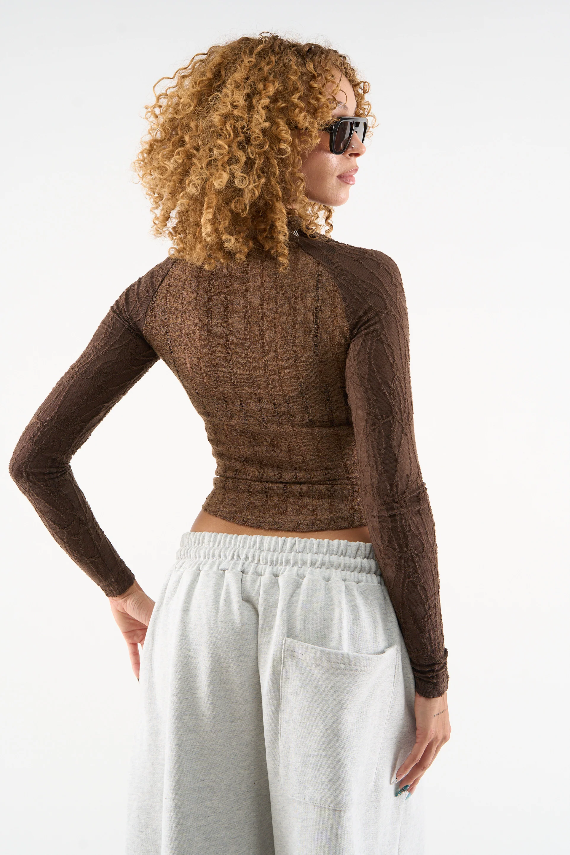 Luci Brown Longsleeve - Image 3