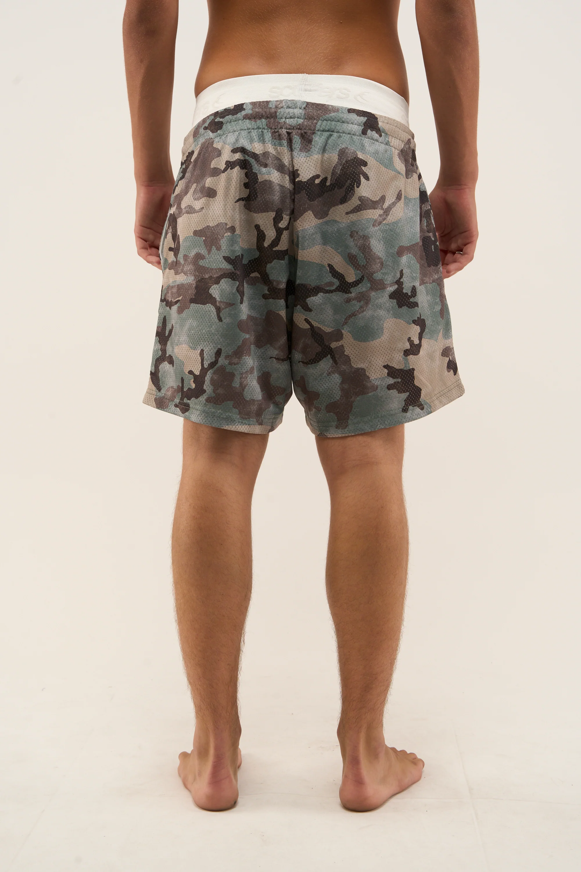 Madrid Camo Football Shorts - Image 4