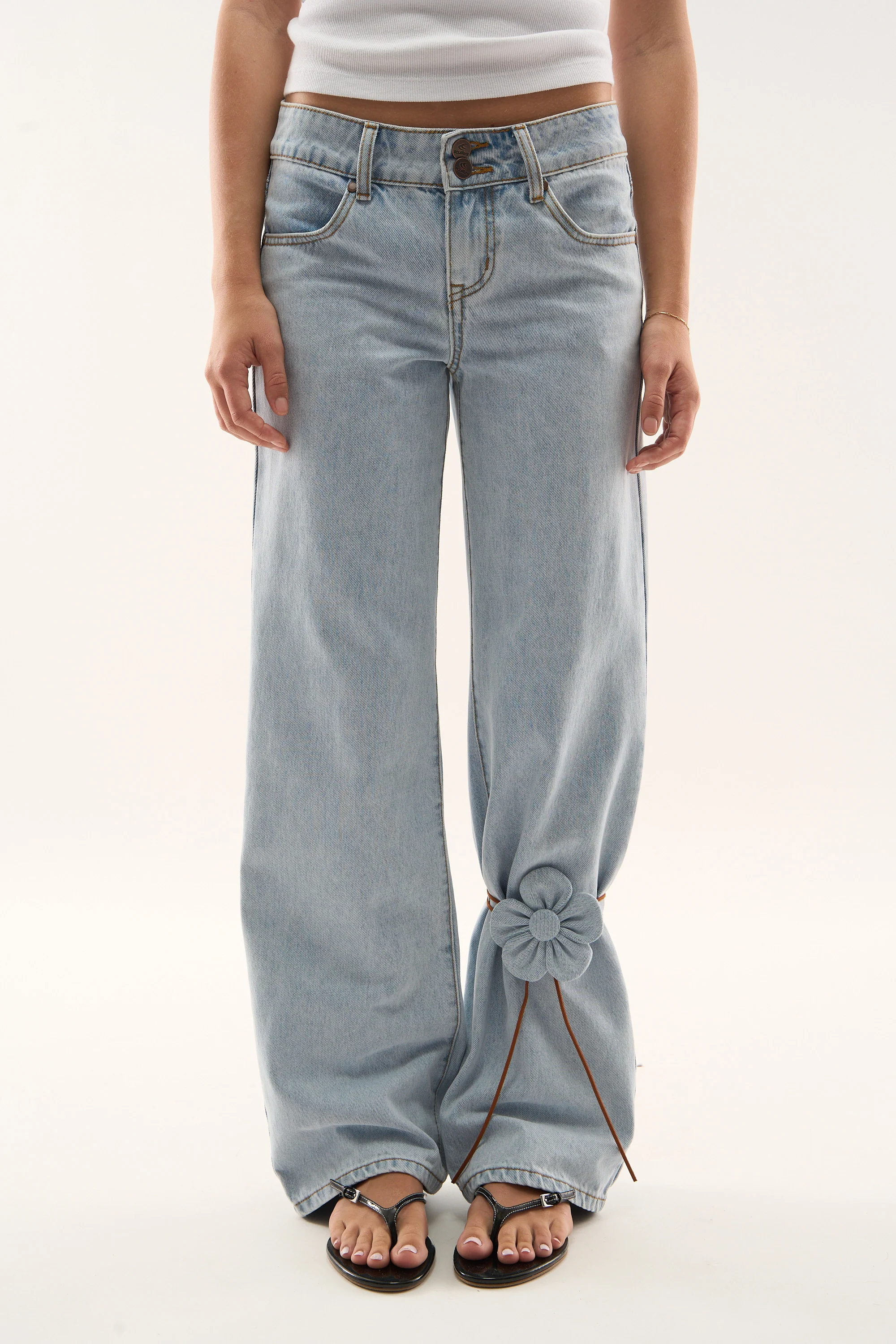 Marine Light Blue Pants - Image 4