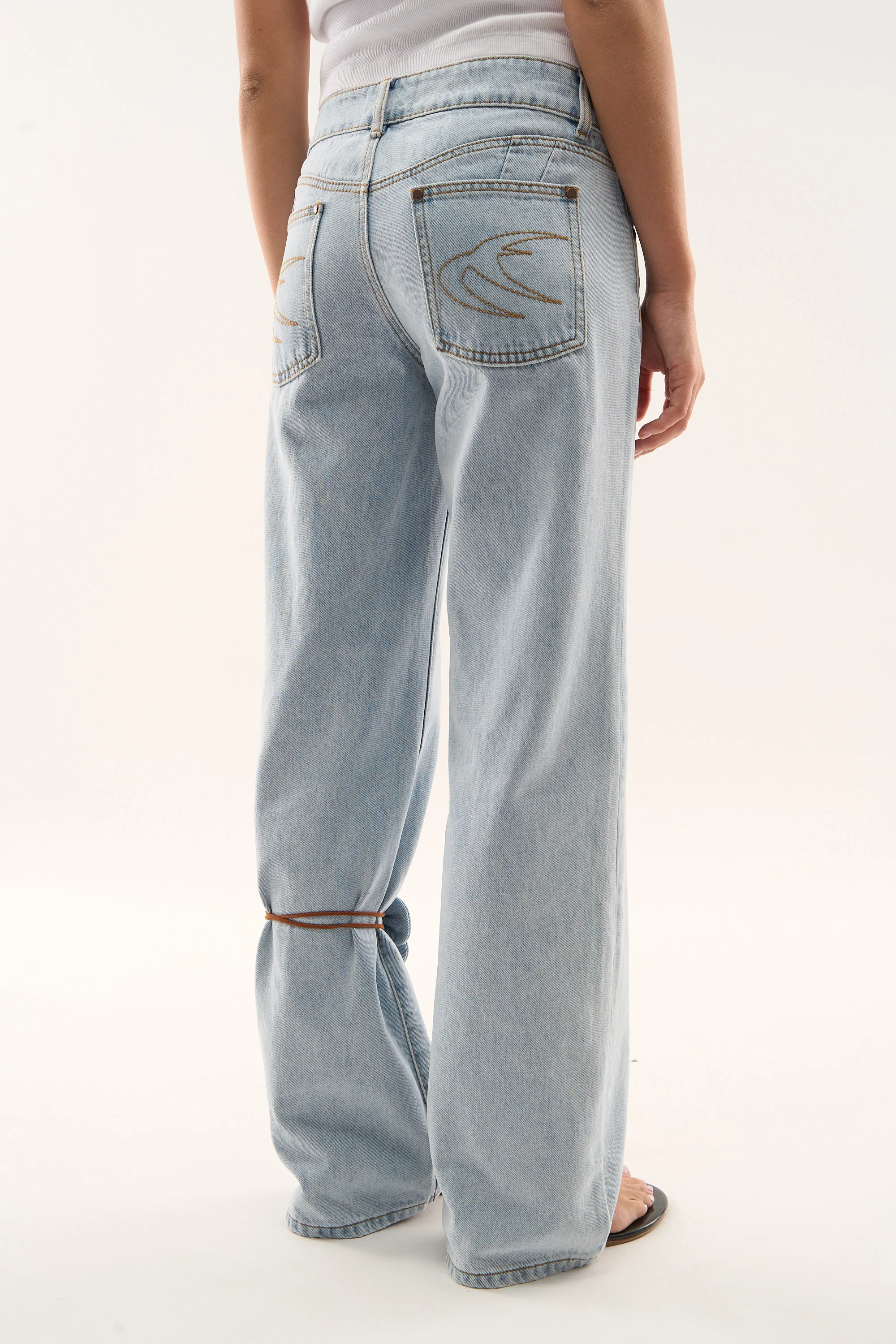 Marine Light Blue Pants - Image 6