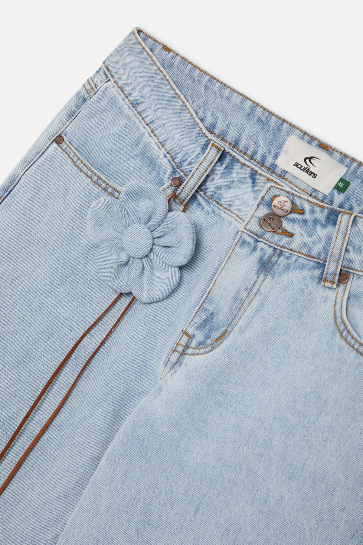 Marine Light Blue Pants - Image 9