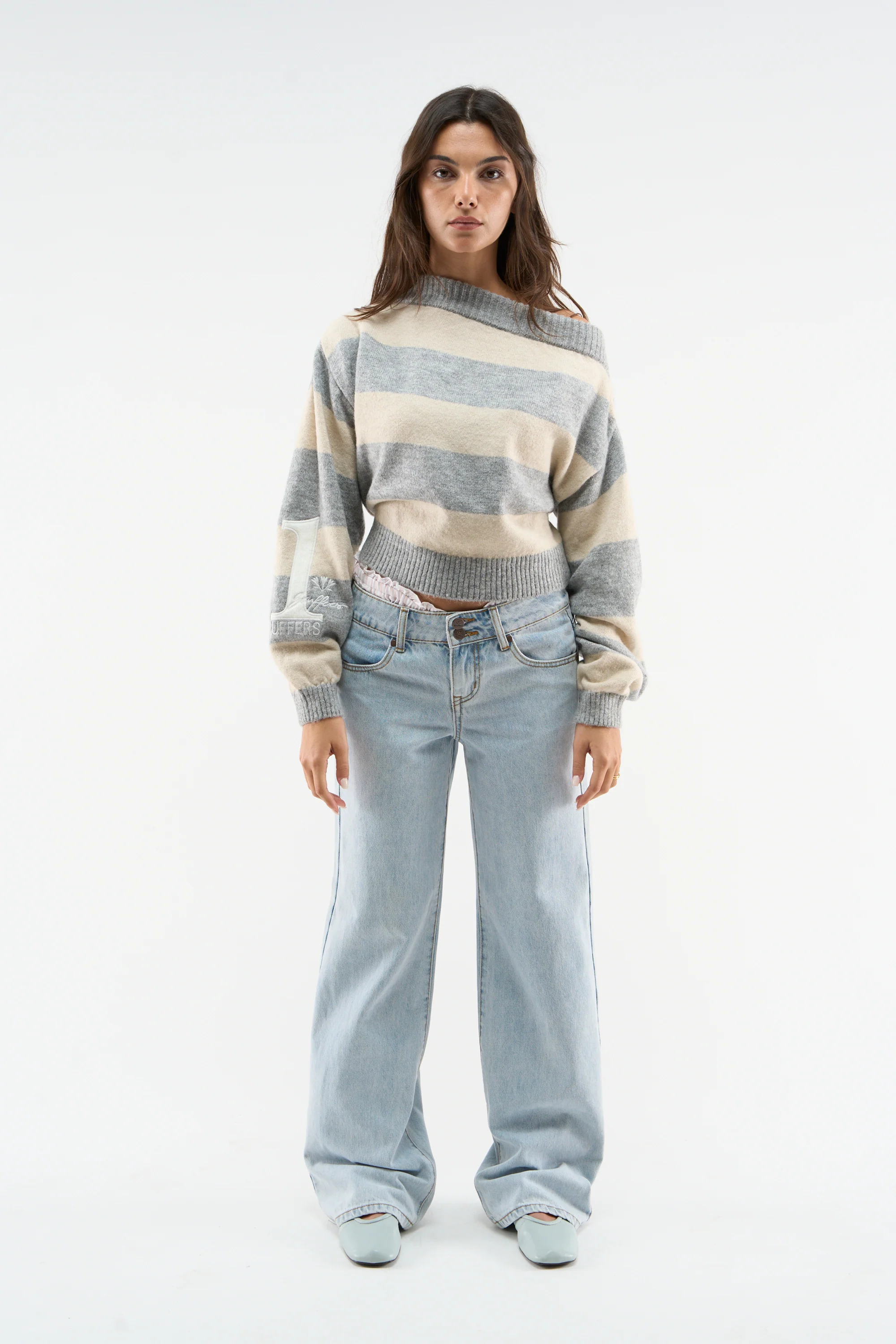 Martina Ecru Knit - Image 2