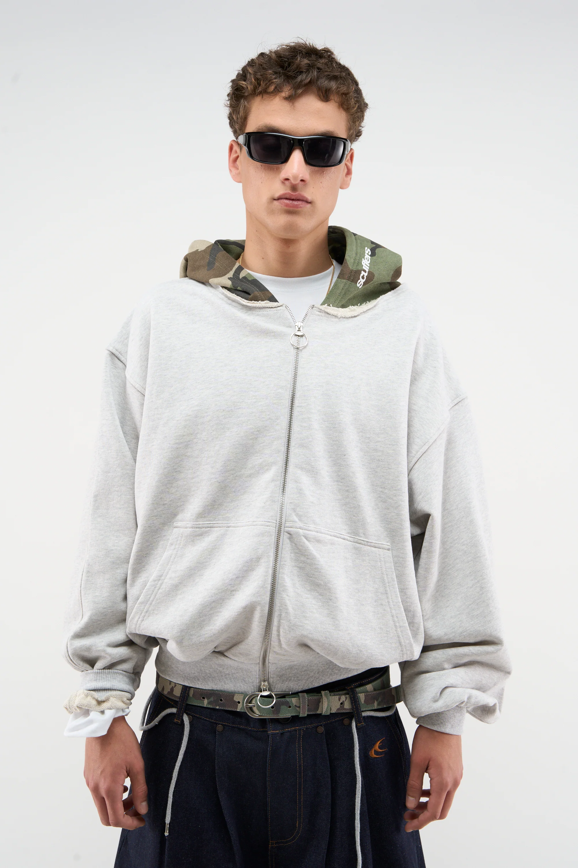 Mask Light Grey Zipper - Image 6
