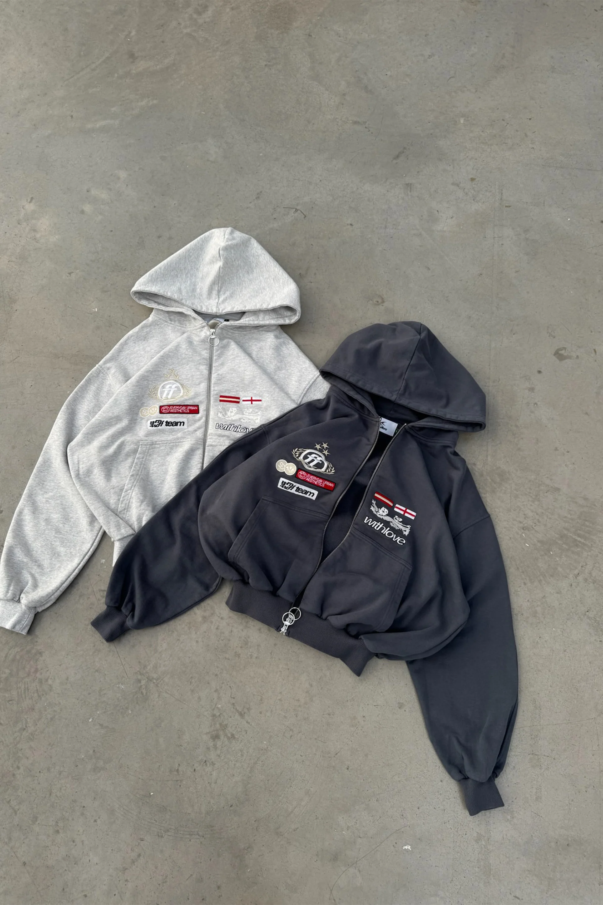 Mayor Light Grey Zipper - Image 5