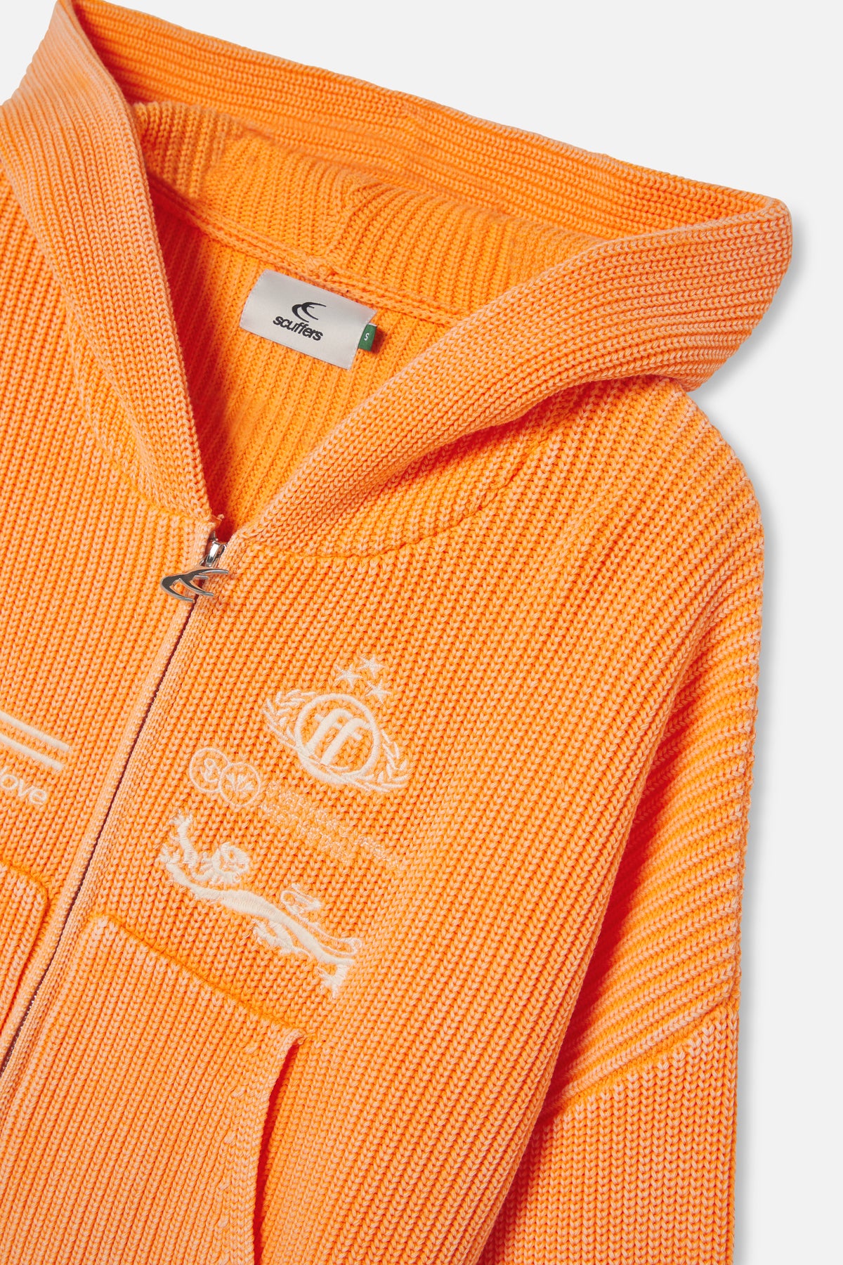 Mayor Orange Knit Zipper - Image 7