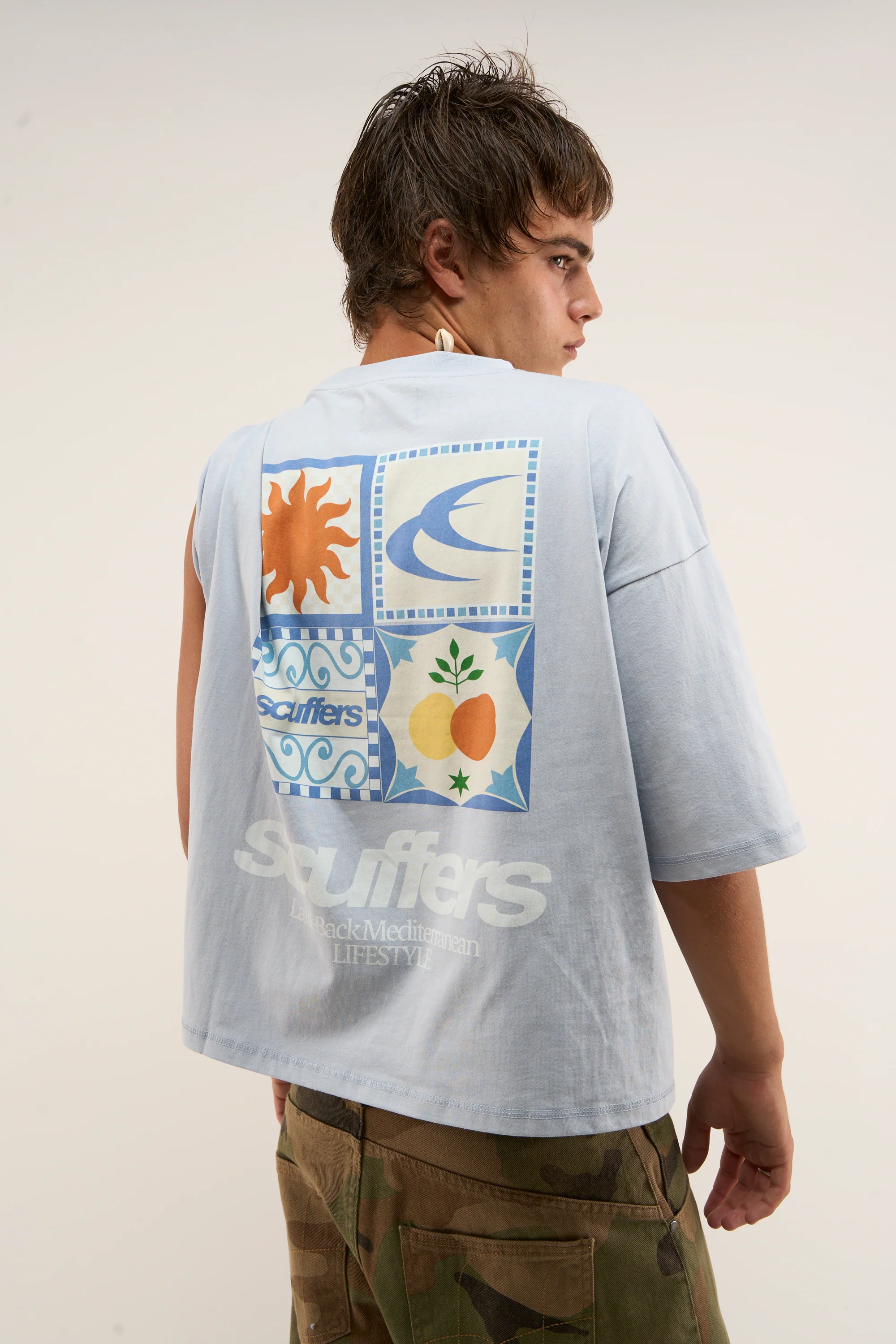 Menorca Light Blue T-Shirt - Image 4