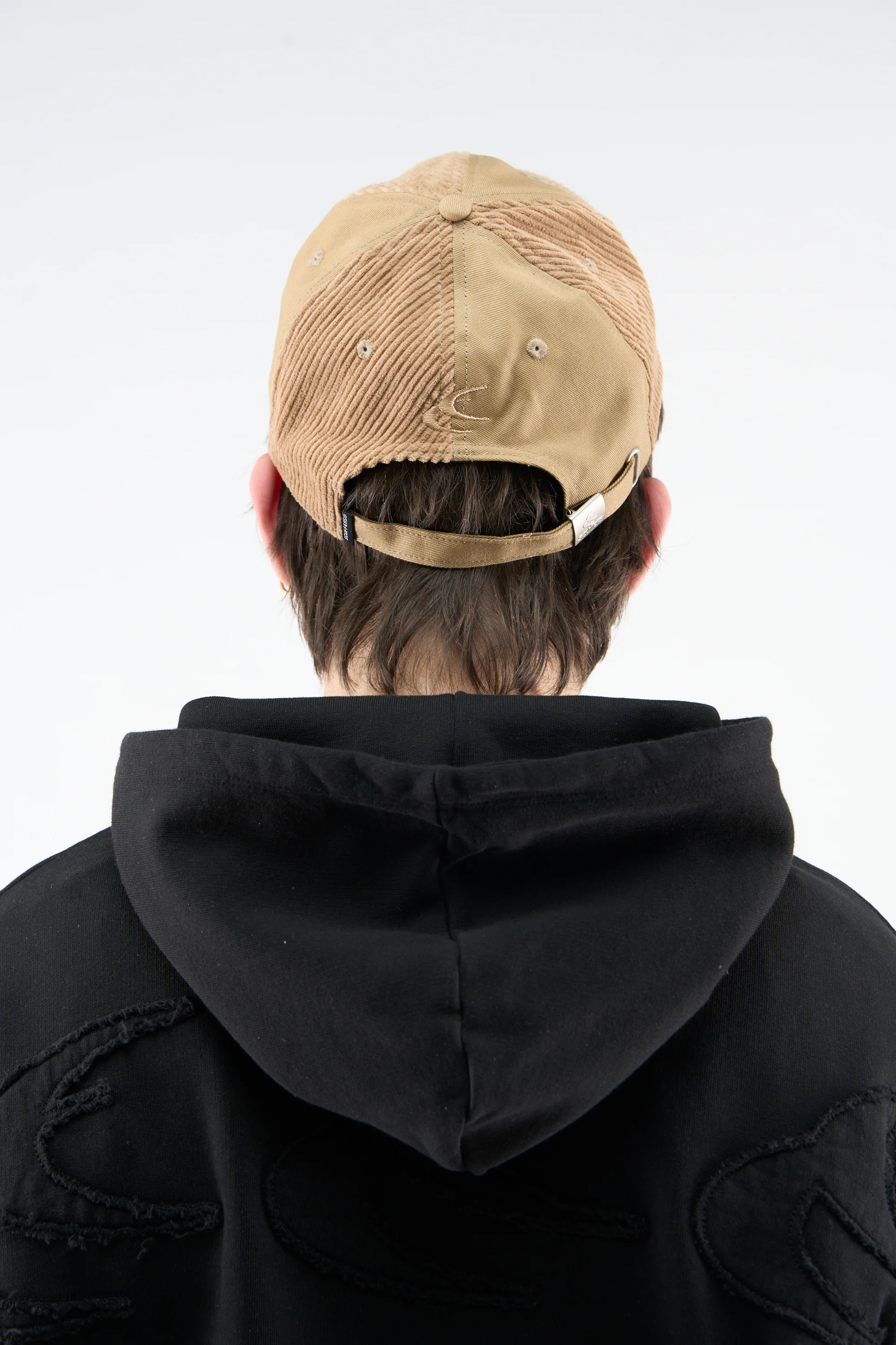 Mix Twill Brown Cap - Image 4