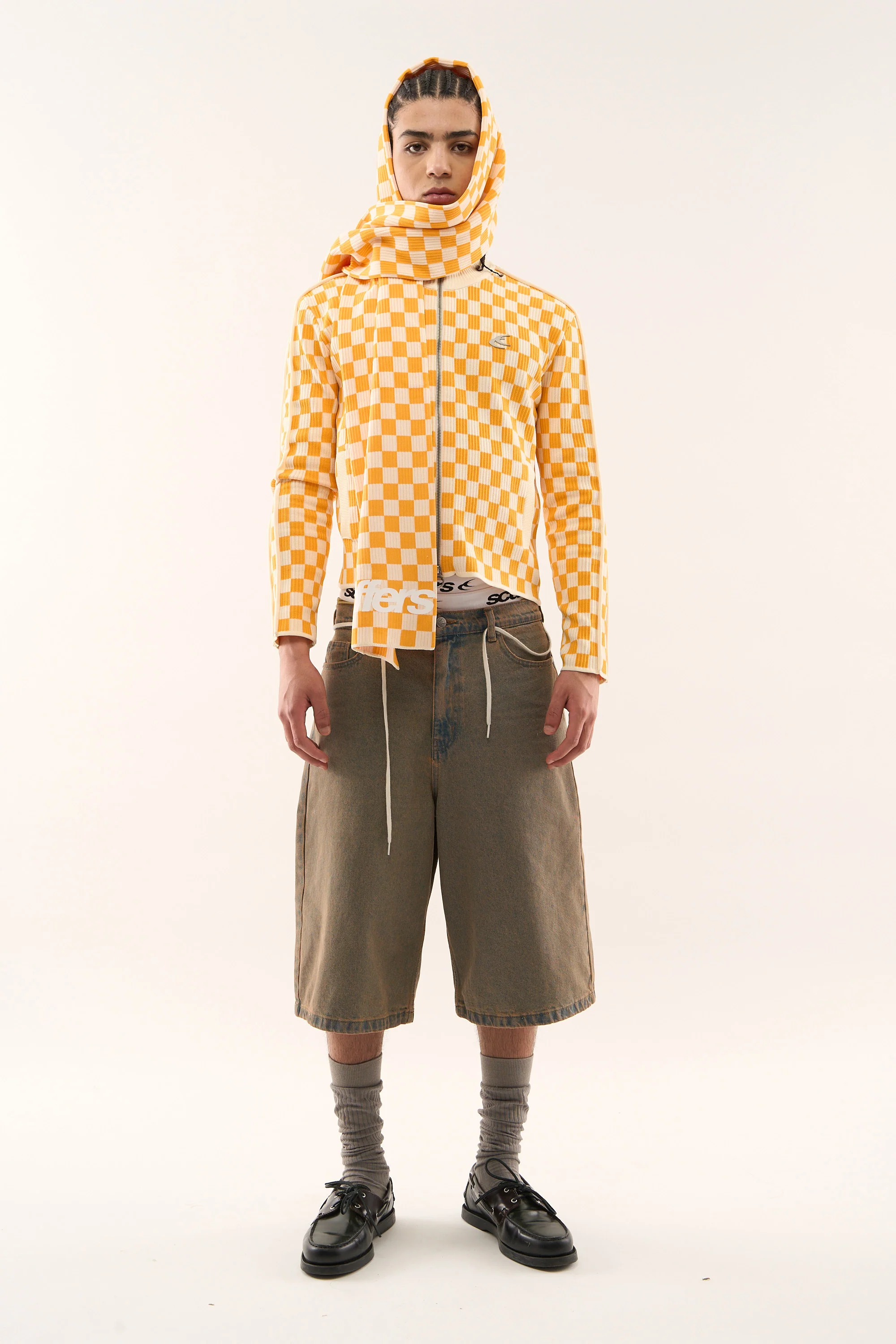 Monaco Yellow Scarf - Image 4