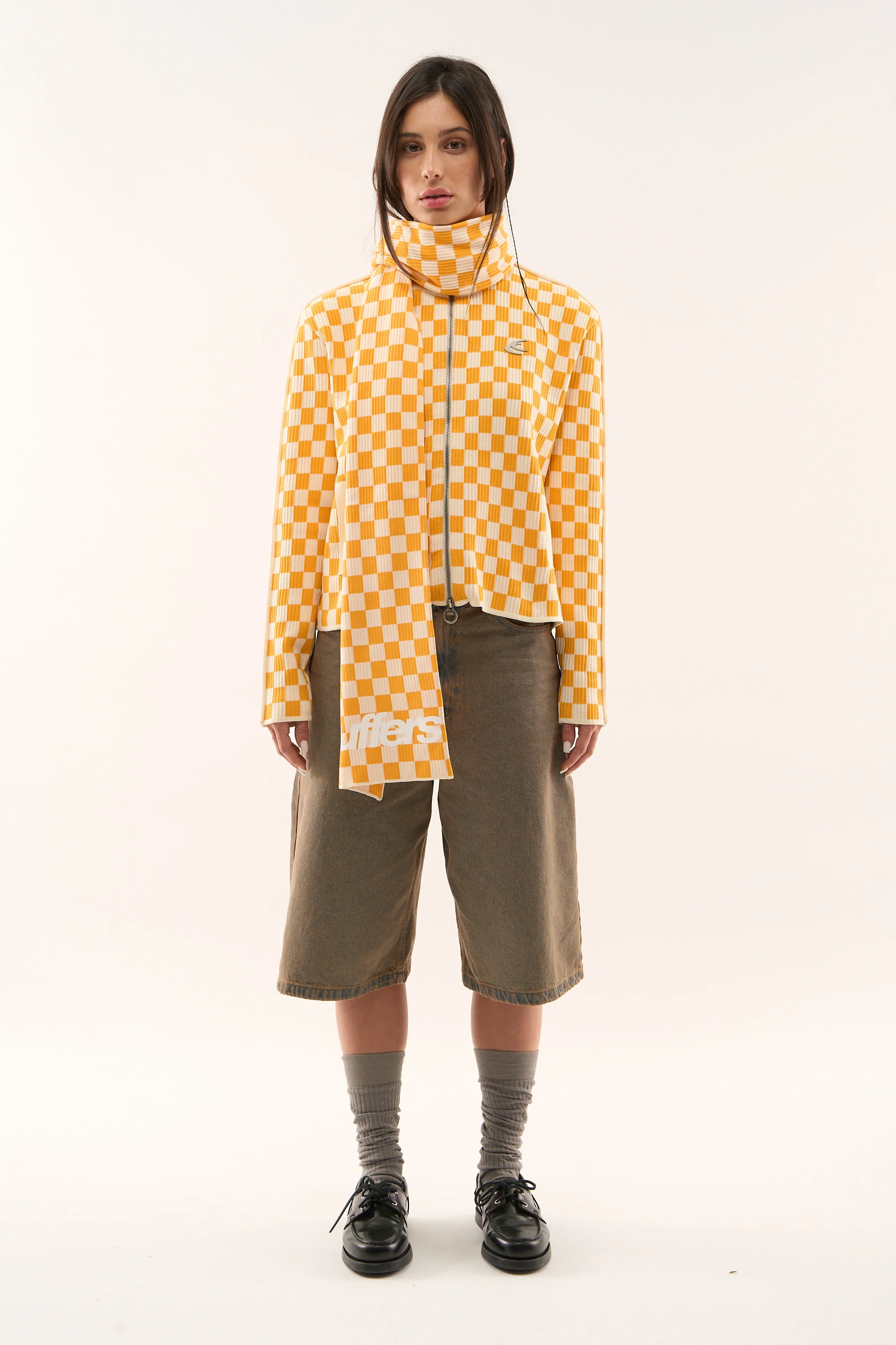 Monaco Yellow Scarf - Image 9