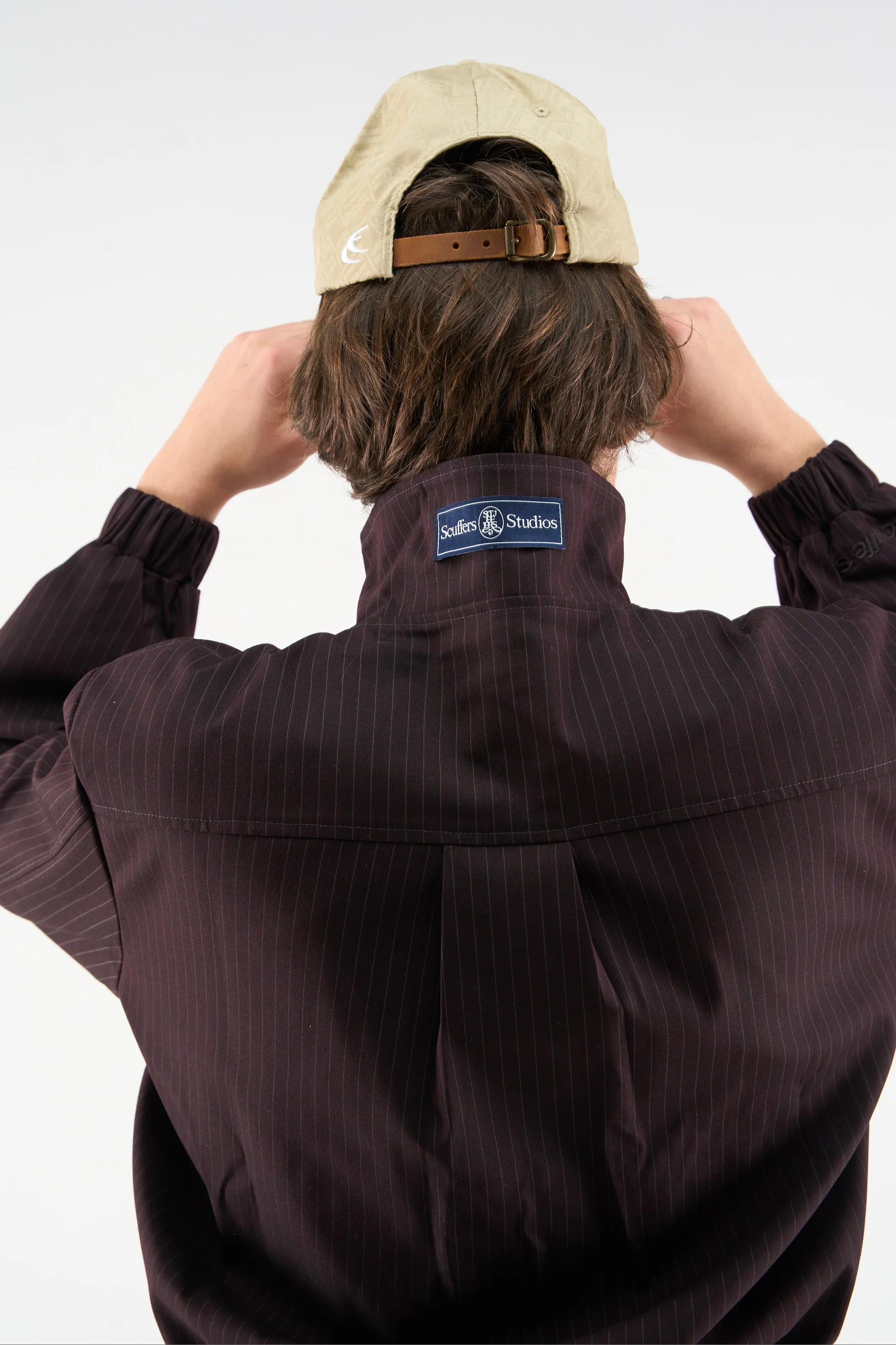 Monogram Beige Cap - Image 4