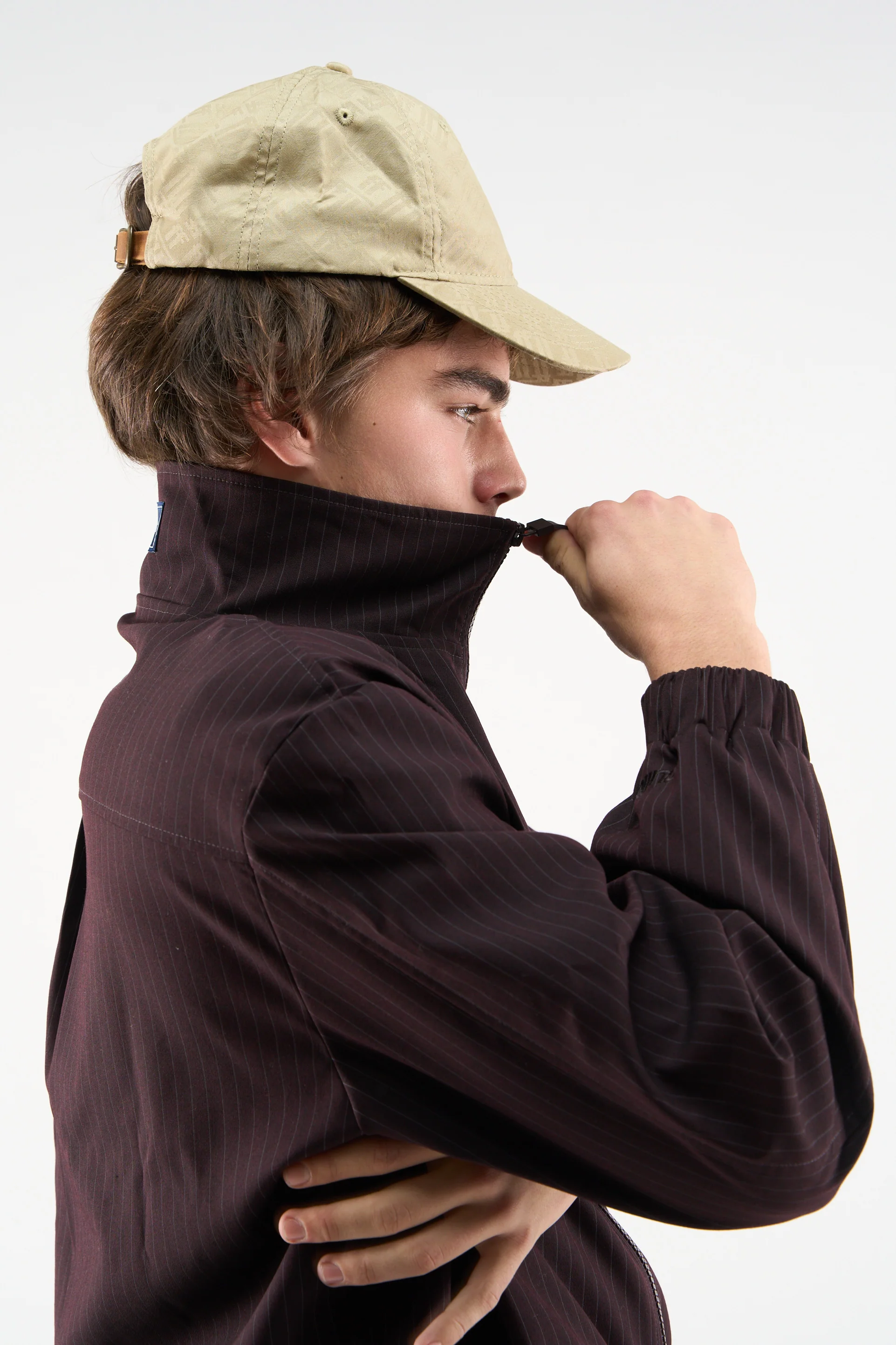 Monogram Beige Cap - Image 6