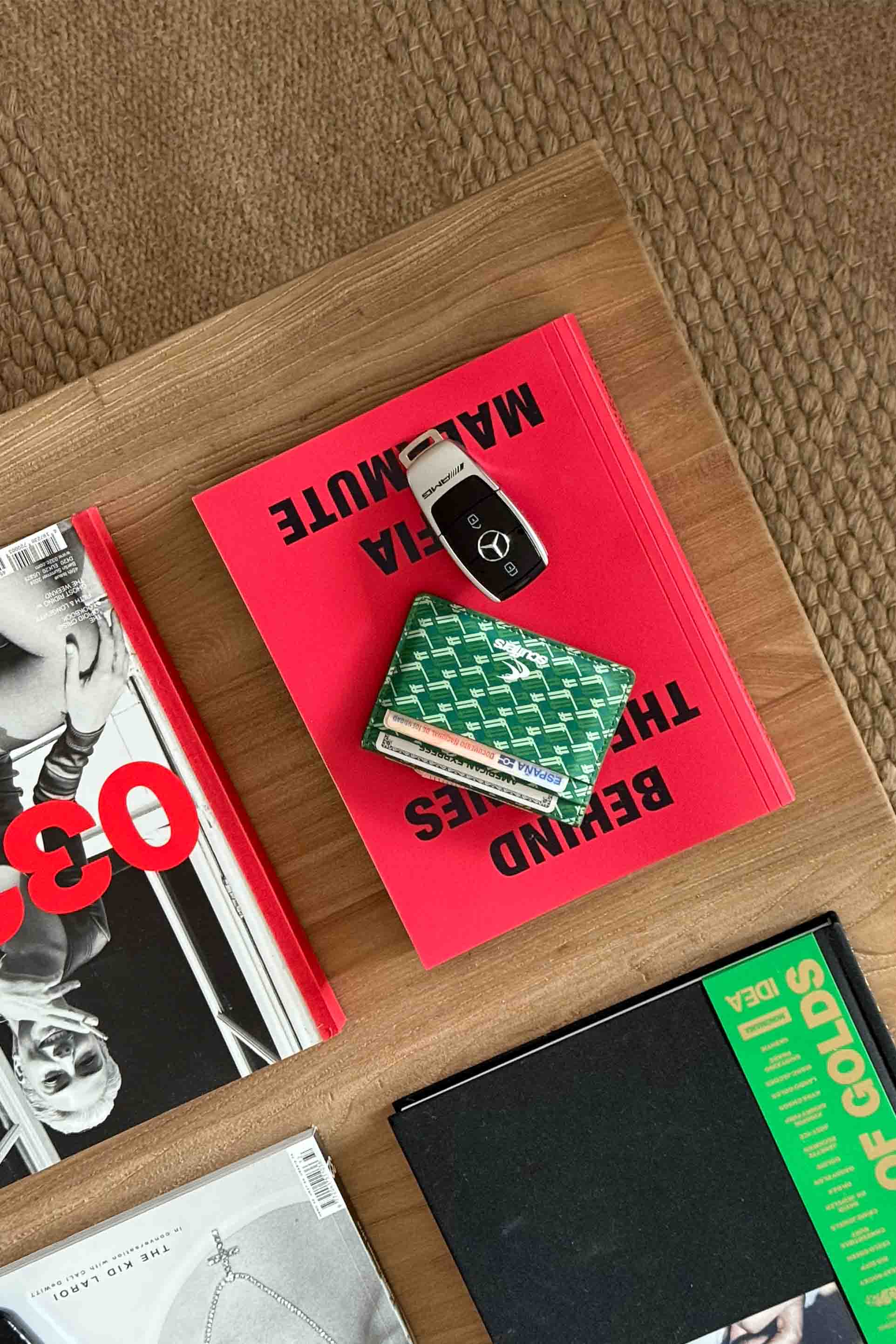 Monogram Green Wallet - Image 6
