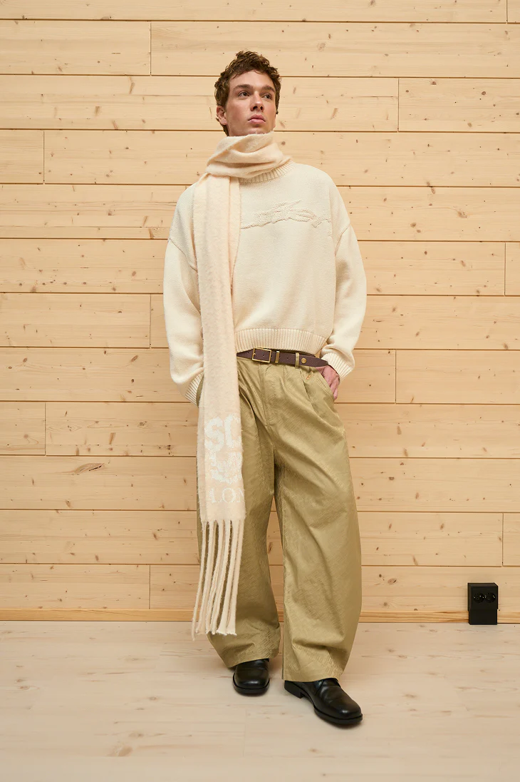 Monogram Shell Beige Pants - Image 6