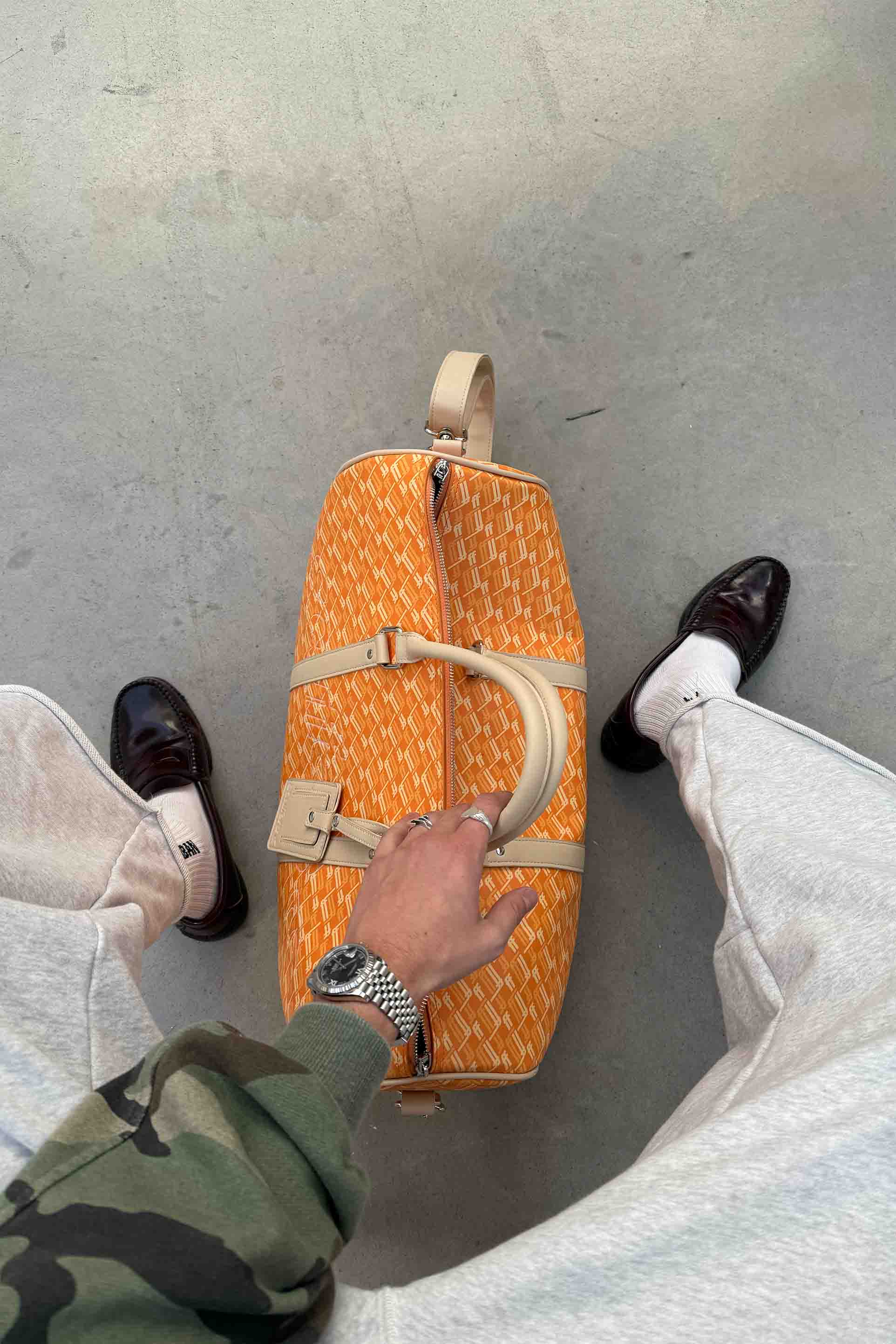 Monogram Yellow Duffle Bag - Image 5