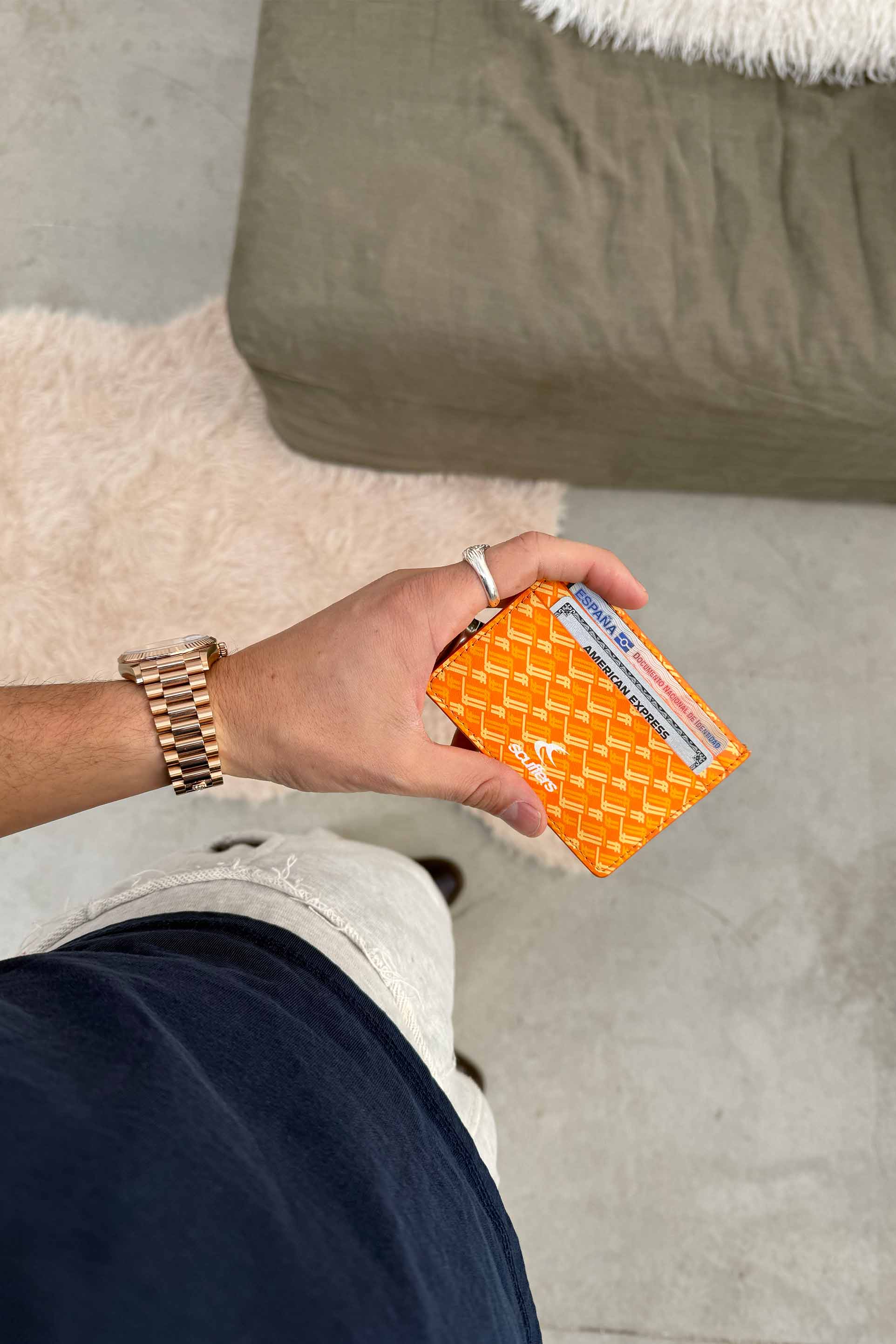 Monogram Yellow Wallet - Image 7