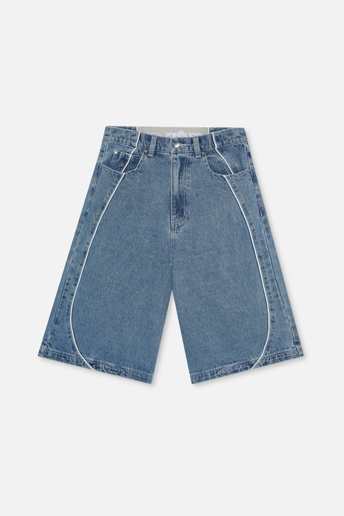 Mowa Blue Jorts - Image 8