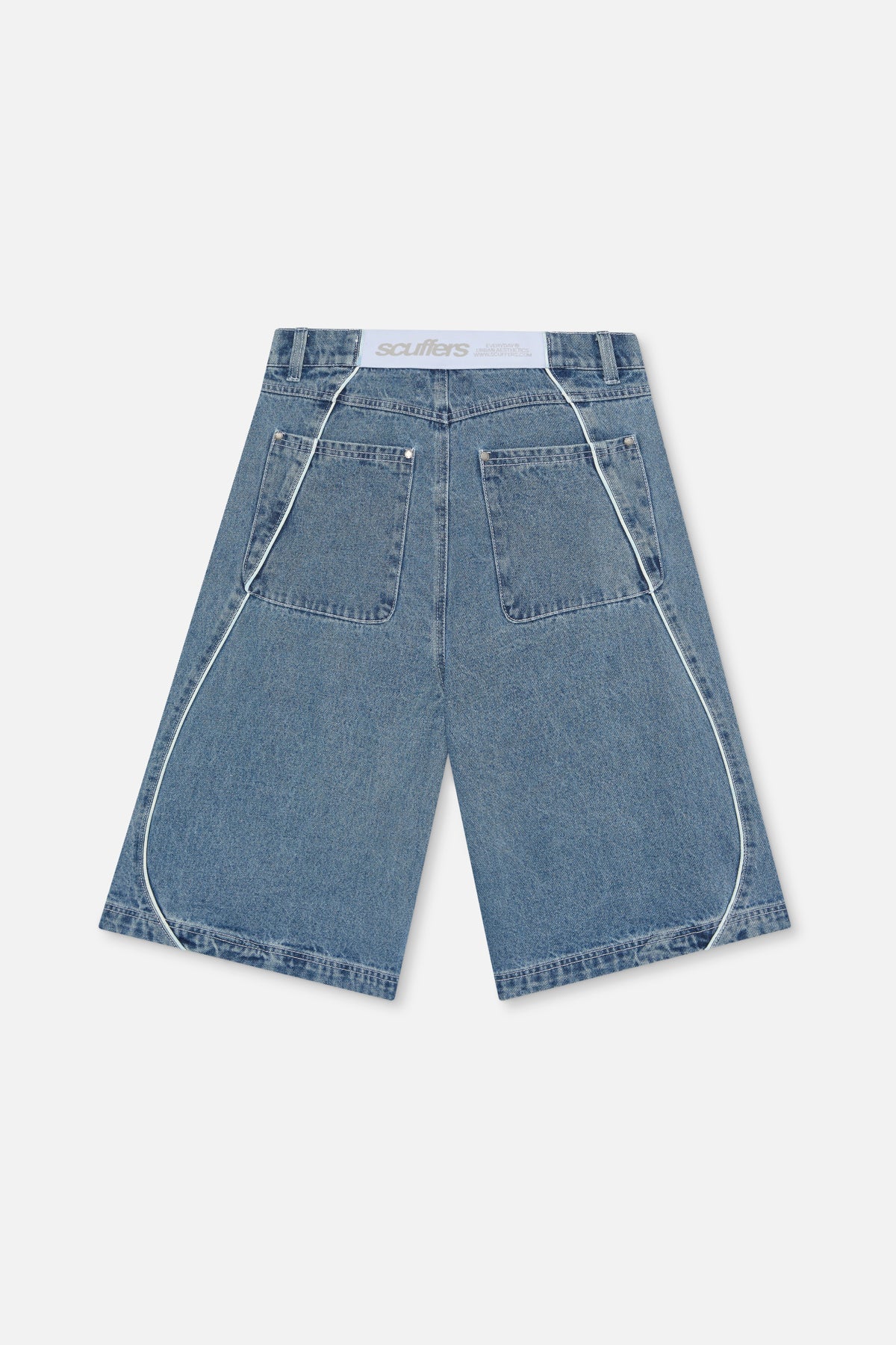 Mowa Blue Jorts - Image 9