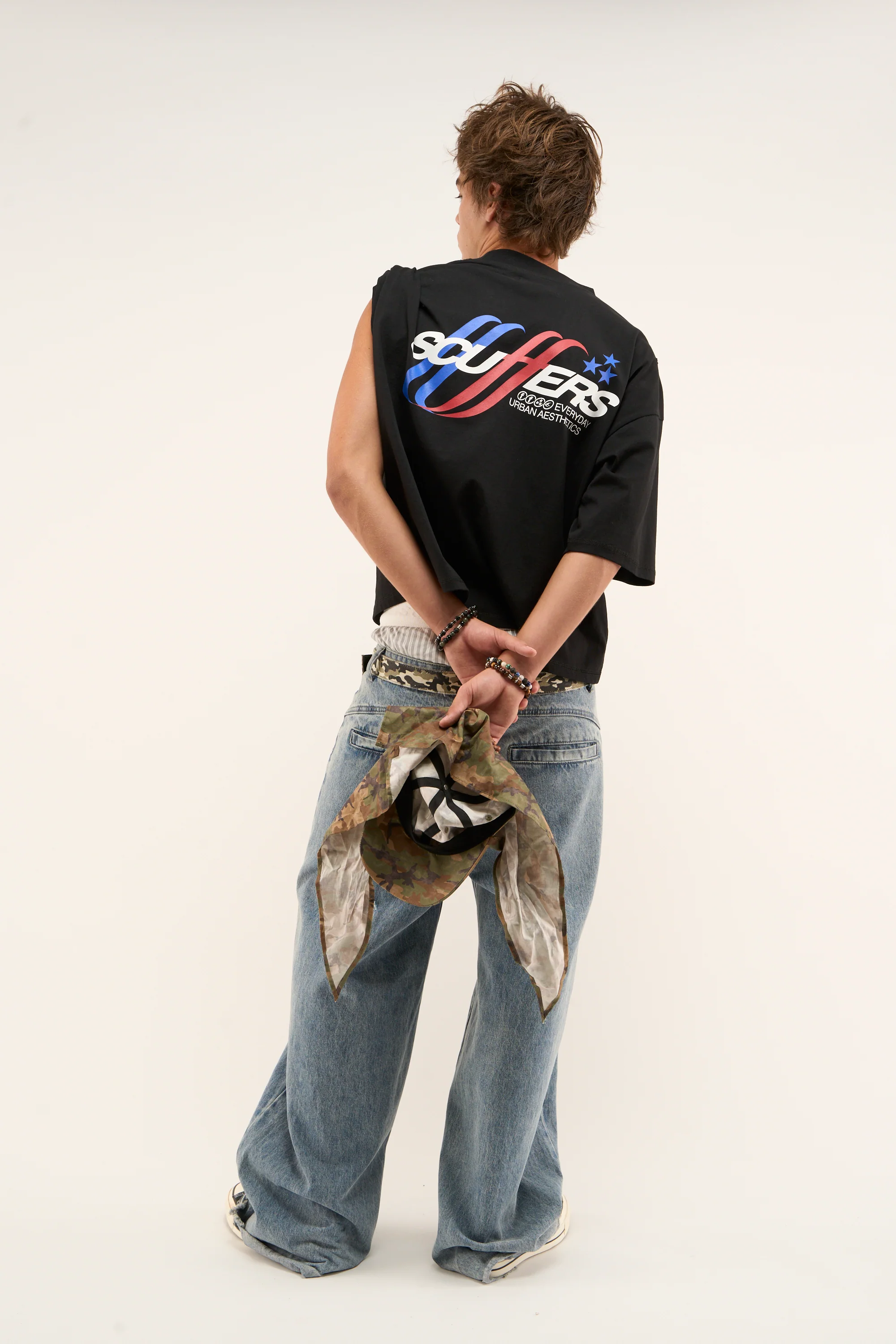 Nation Black T-Shirt - Image 6