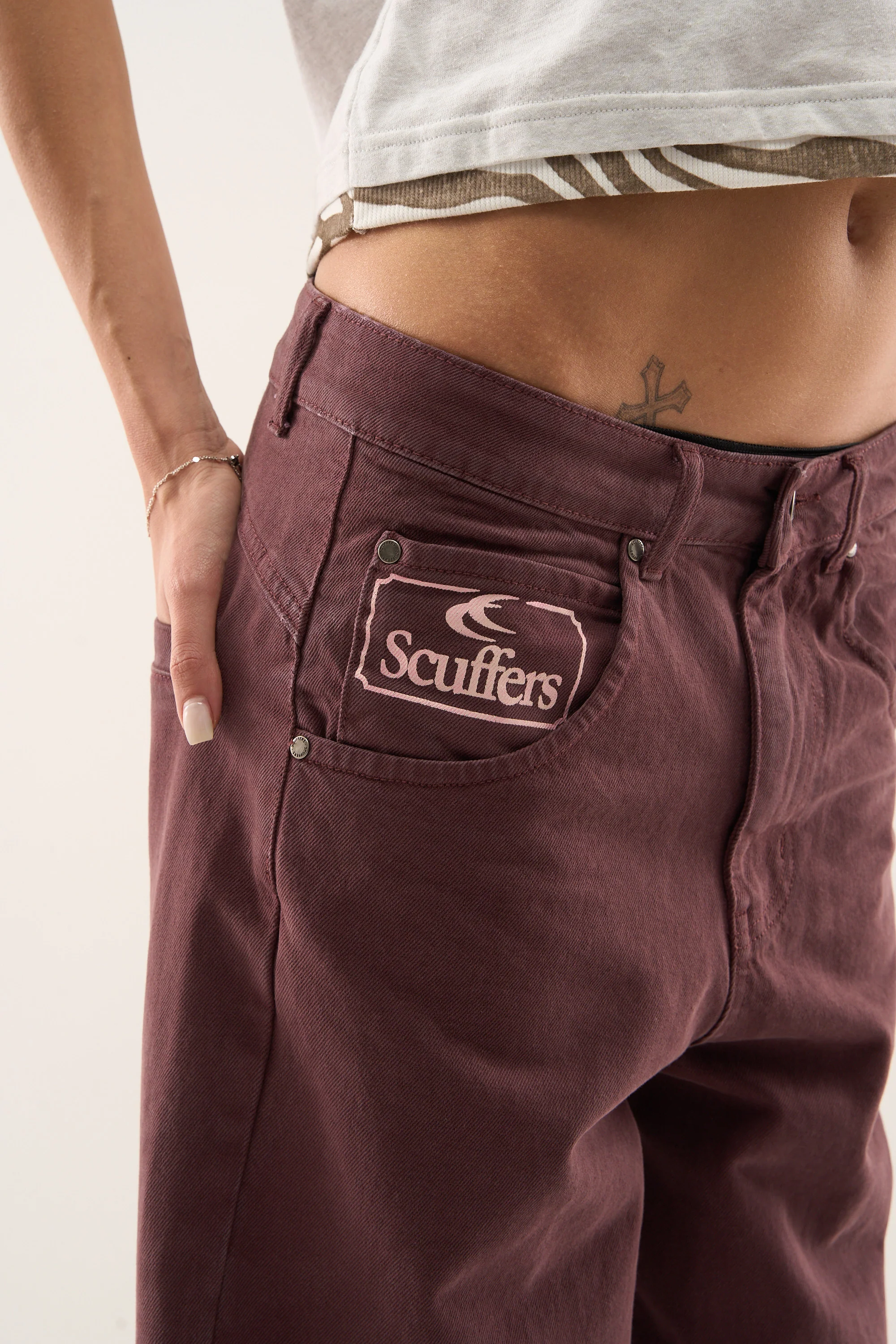 Naughty Burgundy Pants - Image 4