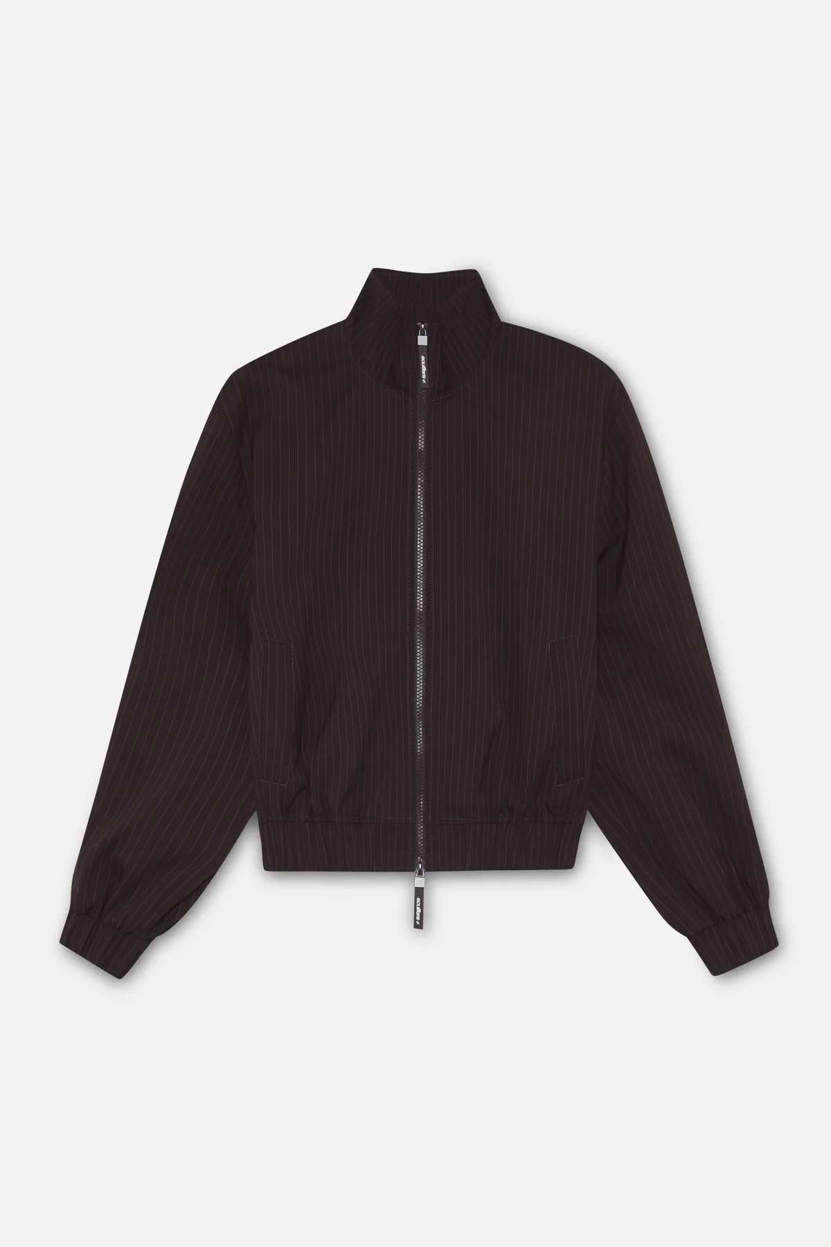 Nautica Burgundy Pinstripe Jacket - Image 7