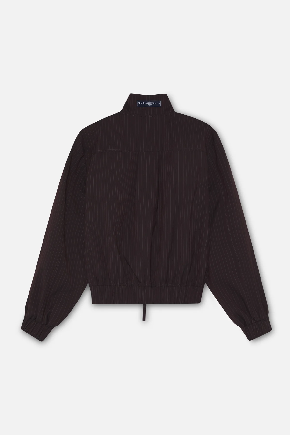 Nautica Burgundy Pinstripe Jacket - Image 8