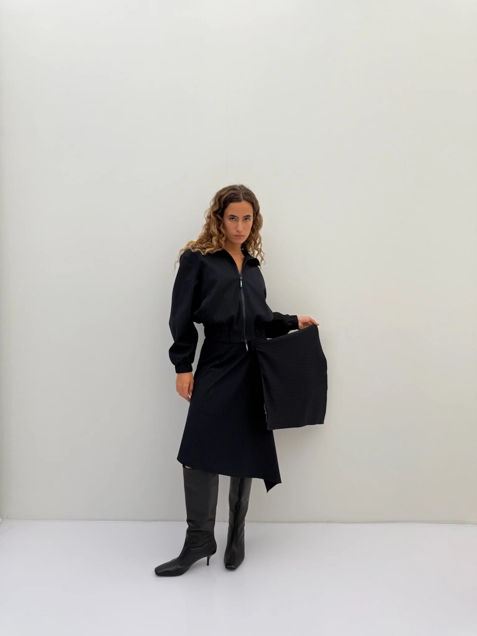 Nautica Navy Pinstripe Jacket - Image 5