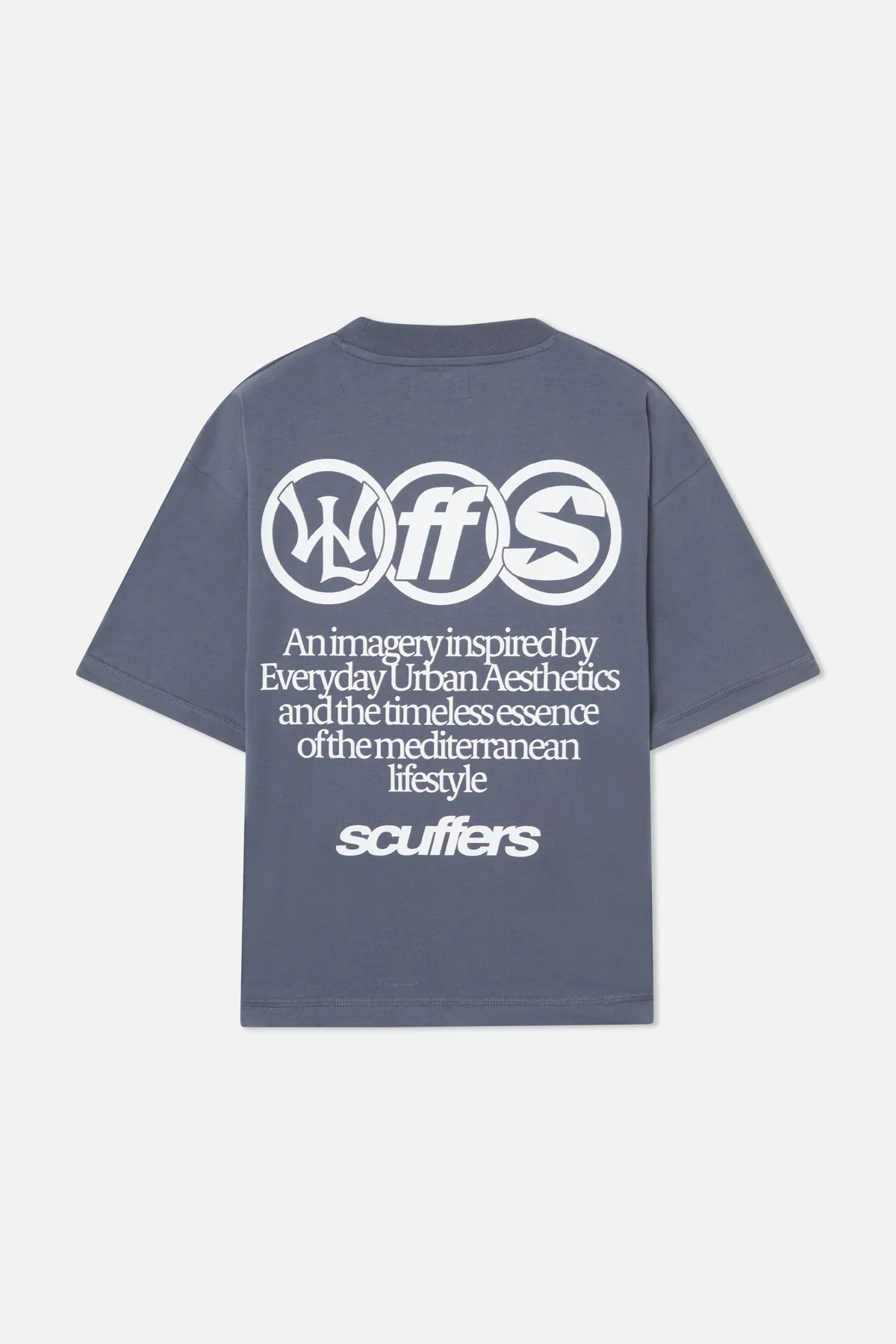 New Age Dusty Blue T-Shirt - Image 3