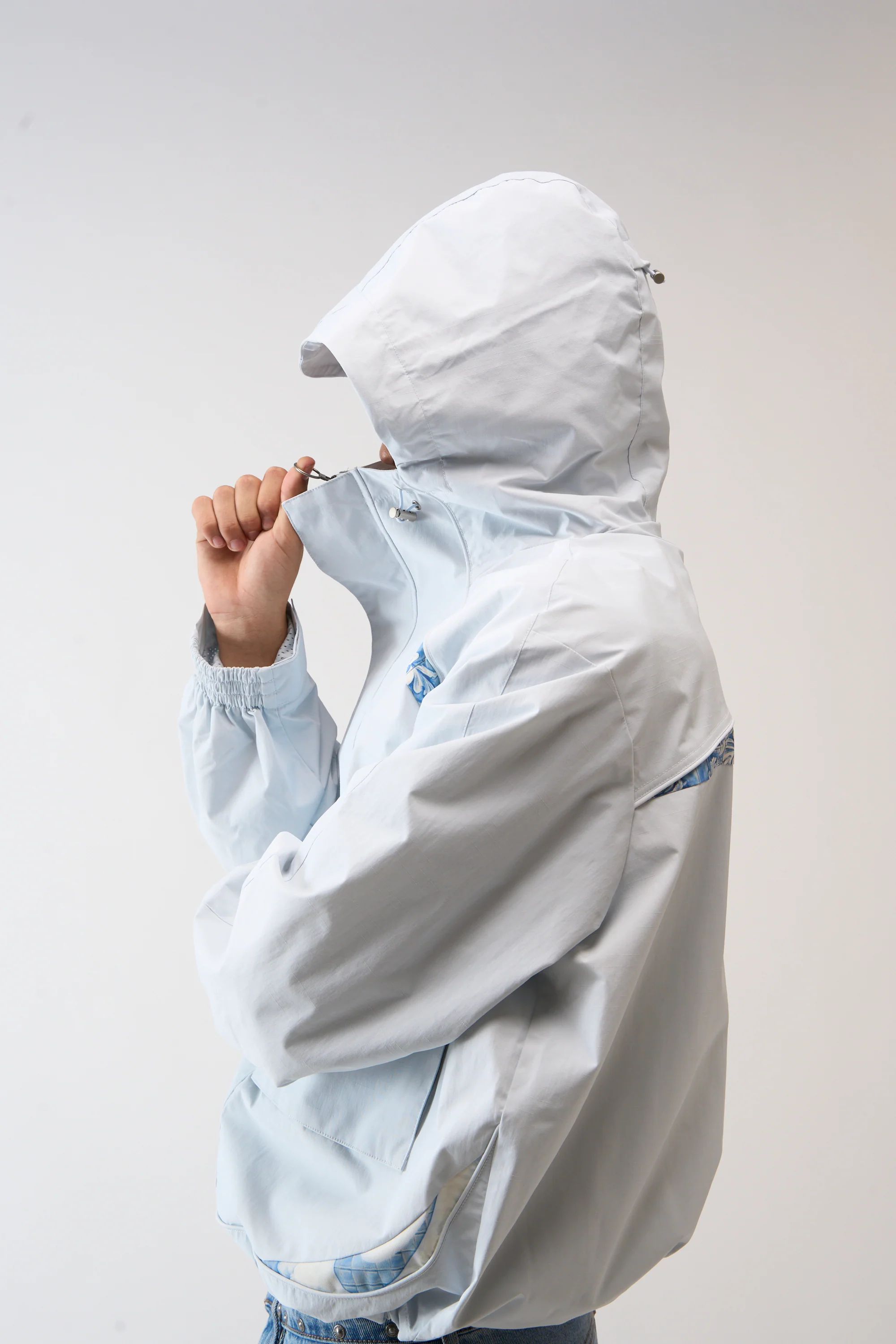 New Essential Light Blue Windbreaker - Image 5