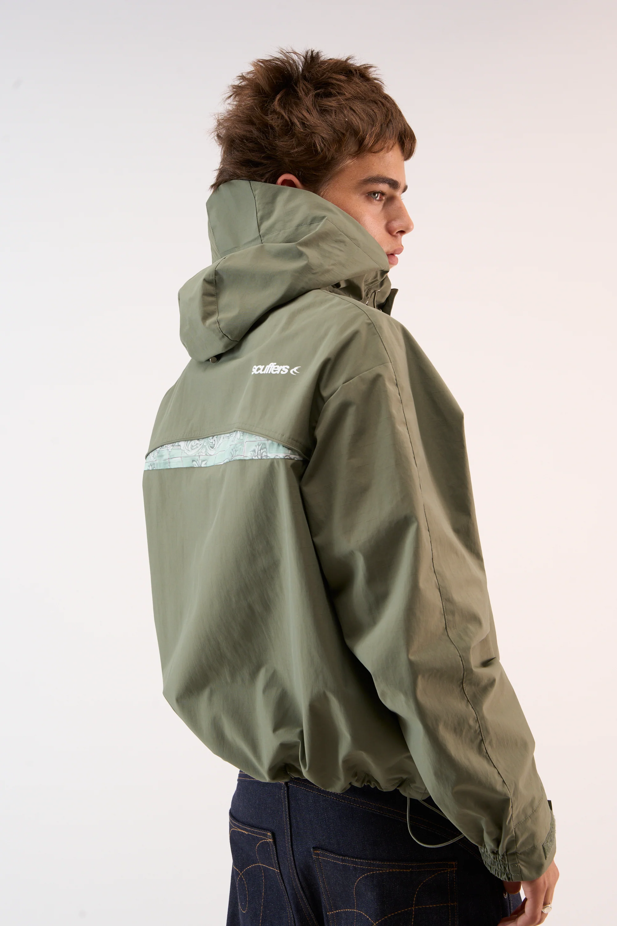 New Essential Green Windbreaker - Image 4